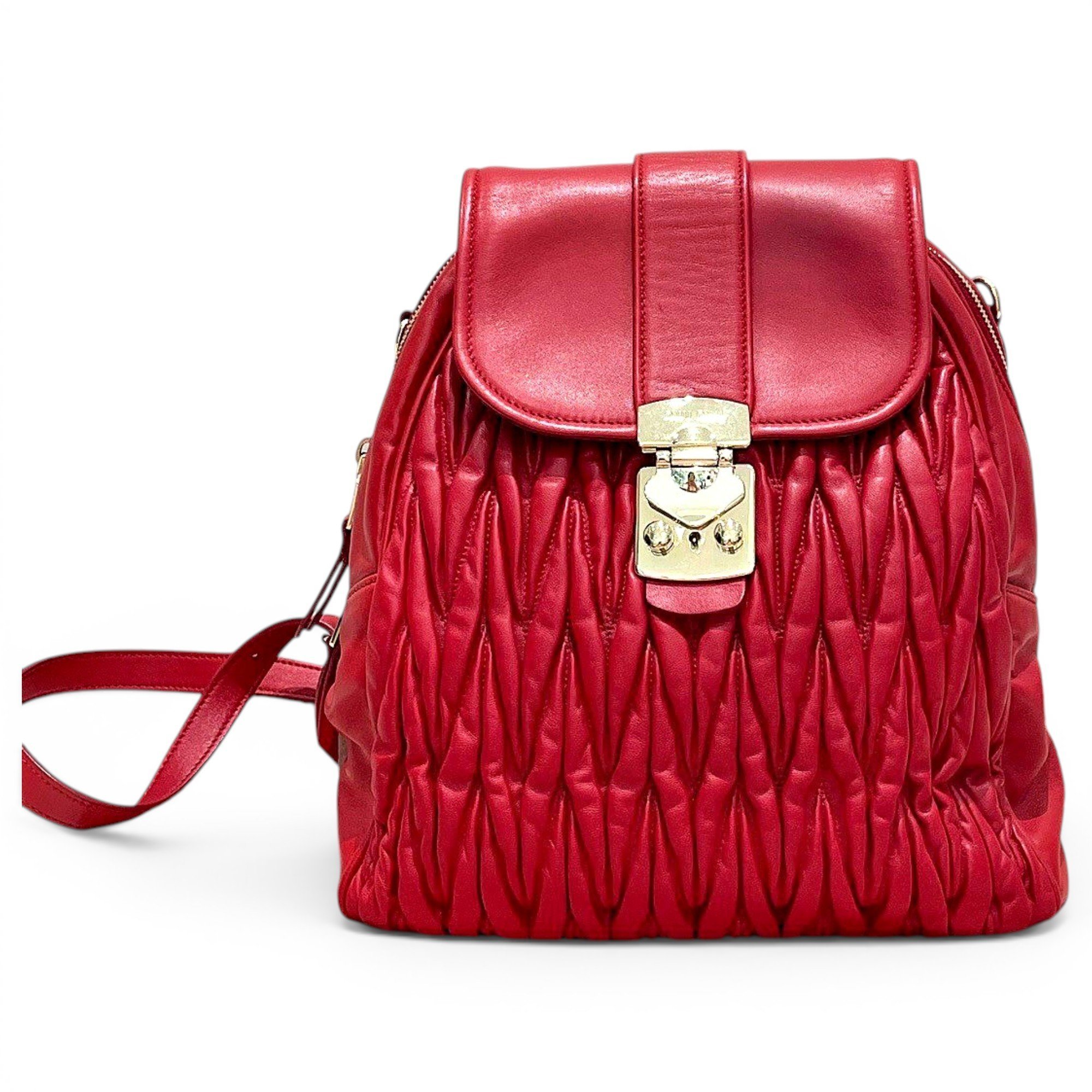 Miu Miu Leather backpack