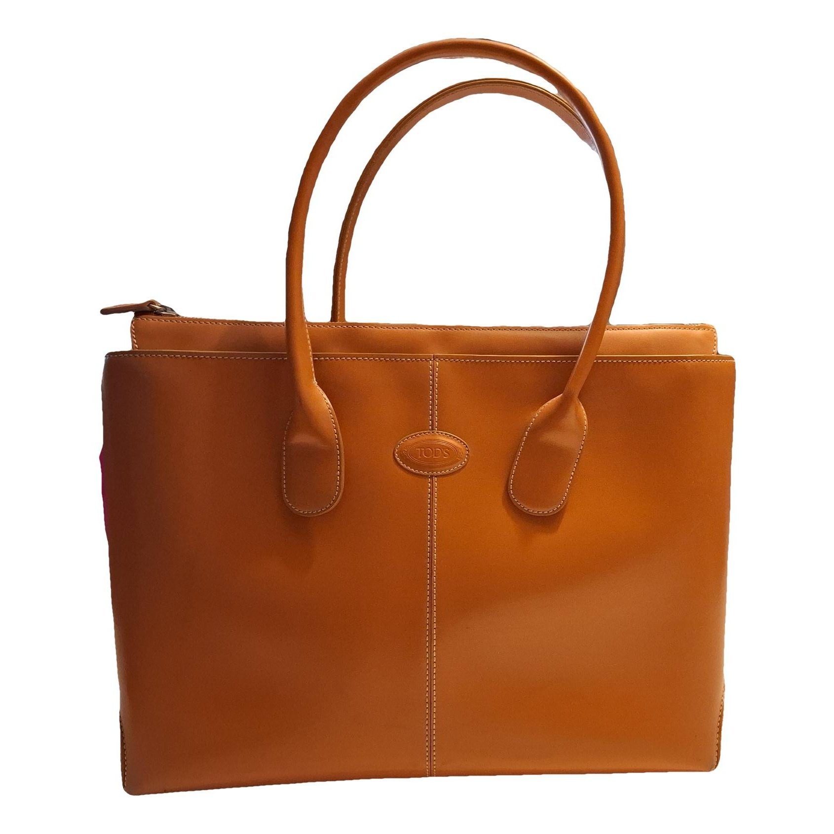 D Bag leather handbag