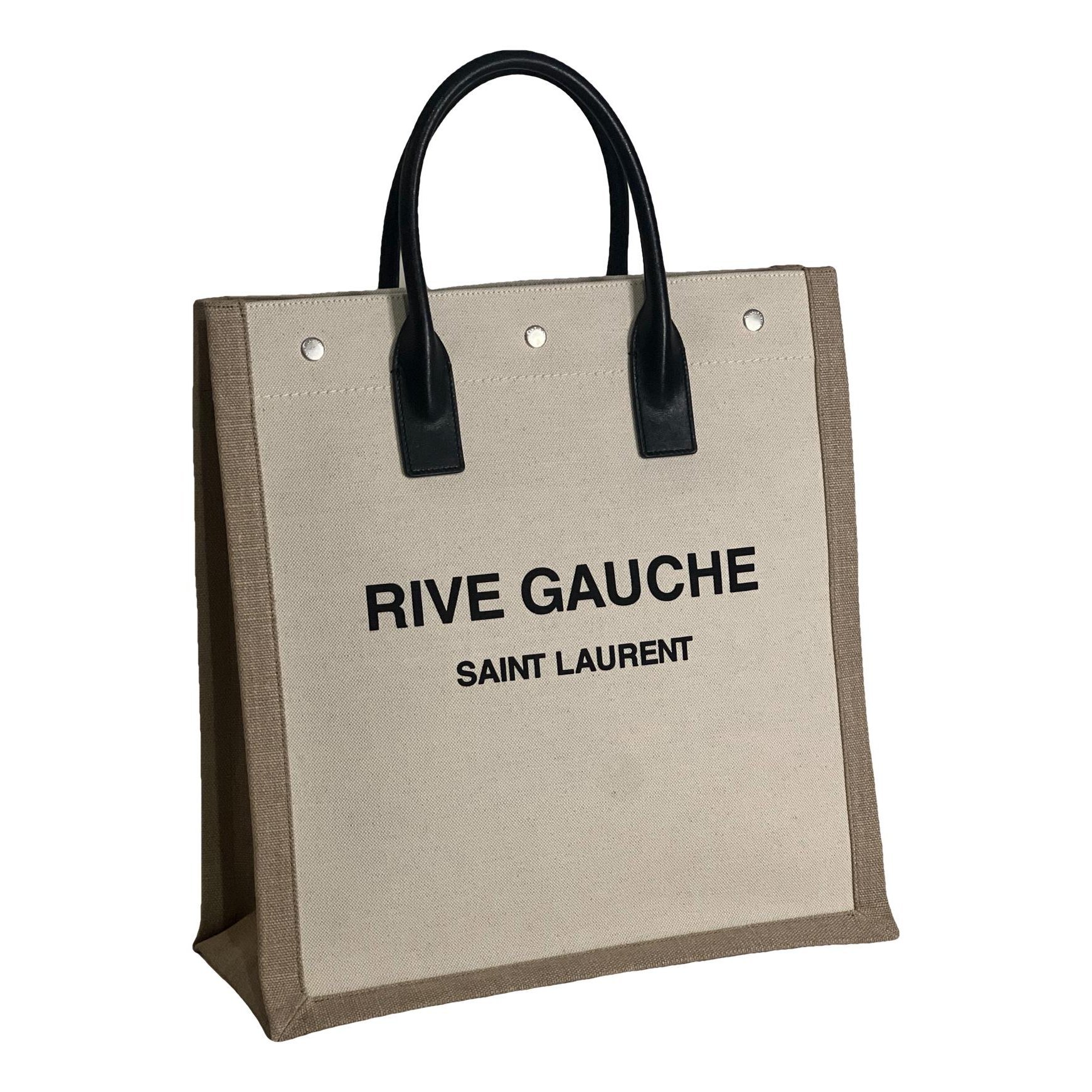 Rive Gauche wool handbag