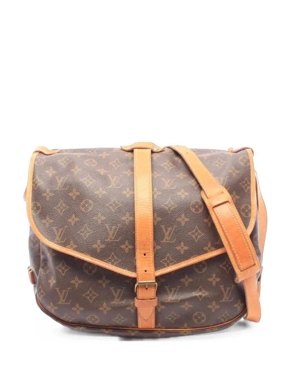 2001 35 Saumur Monogram shoulder bag