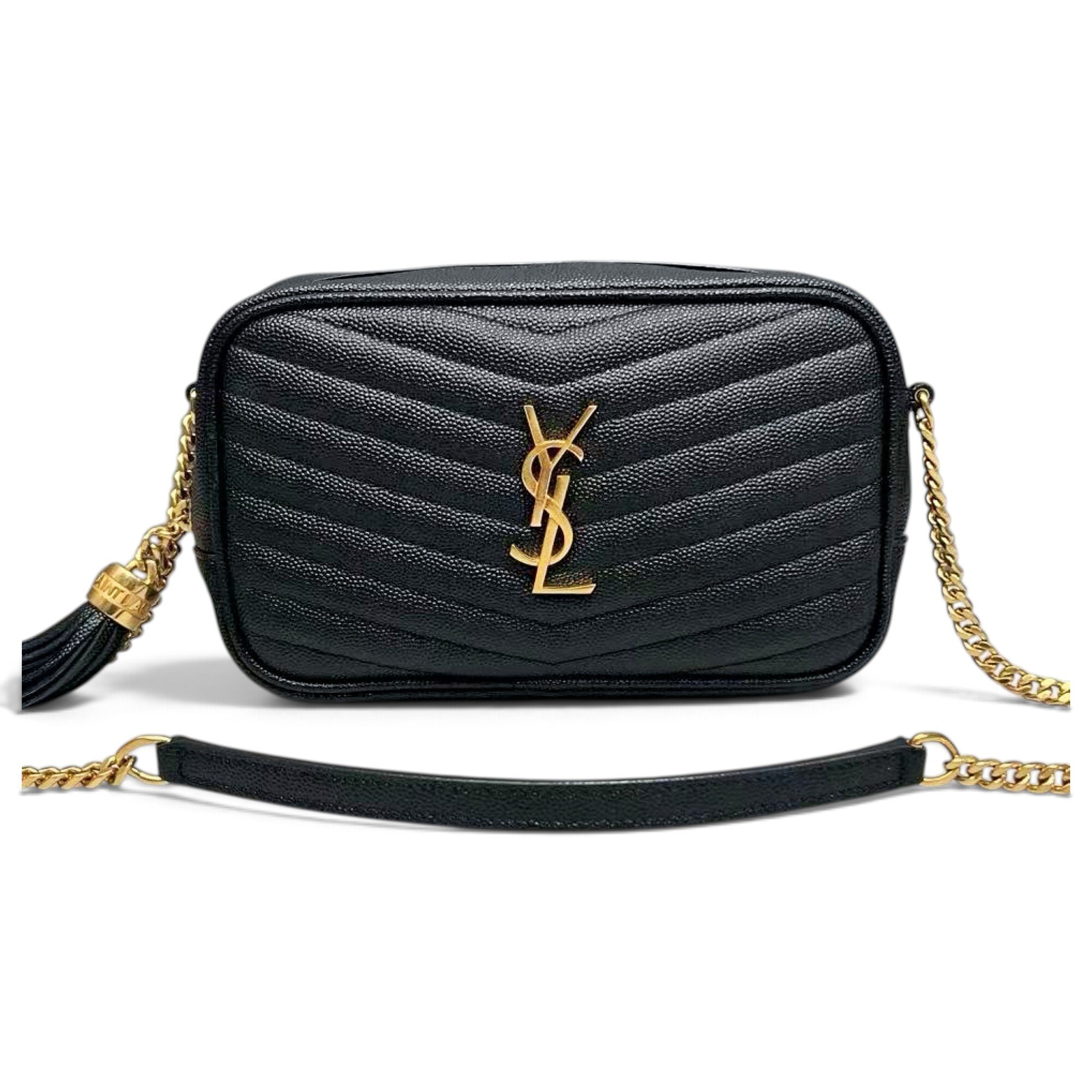 Lou leather crossbody bag