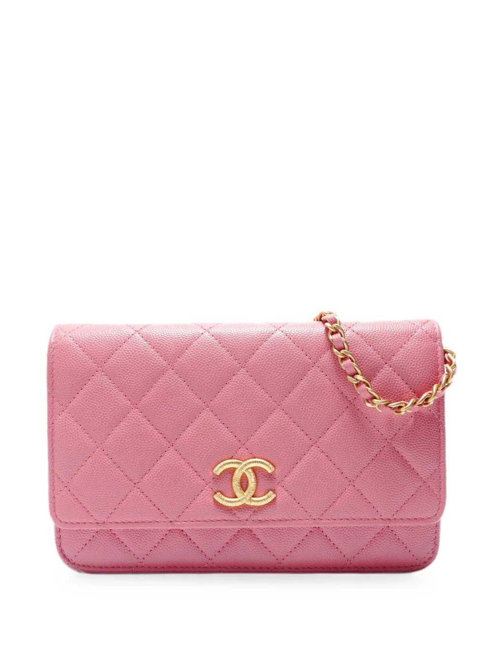 2021-2026 Wallet On Chain Caviar leather shoulder bag