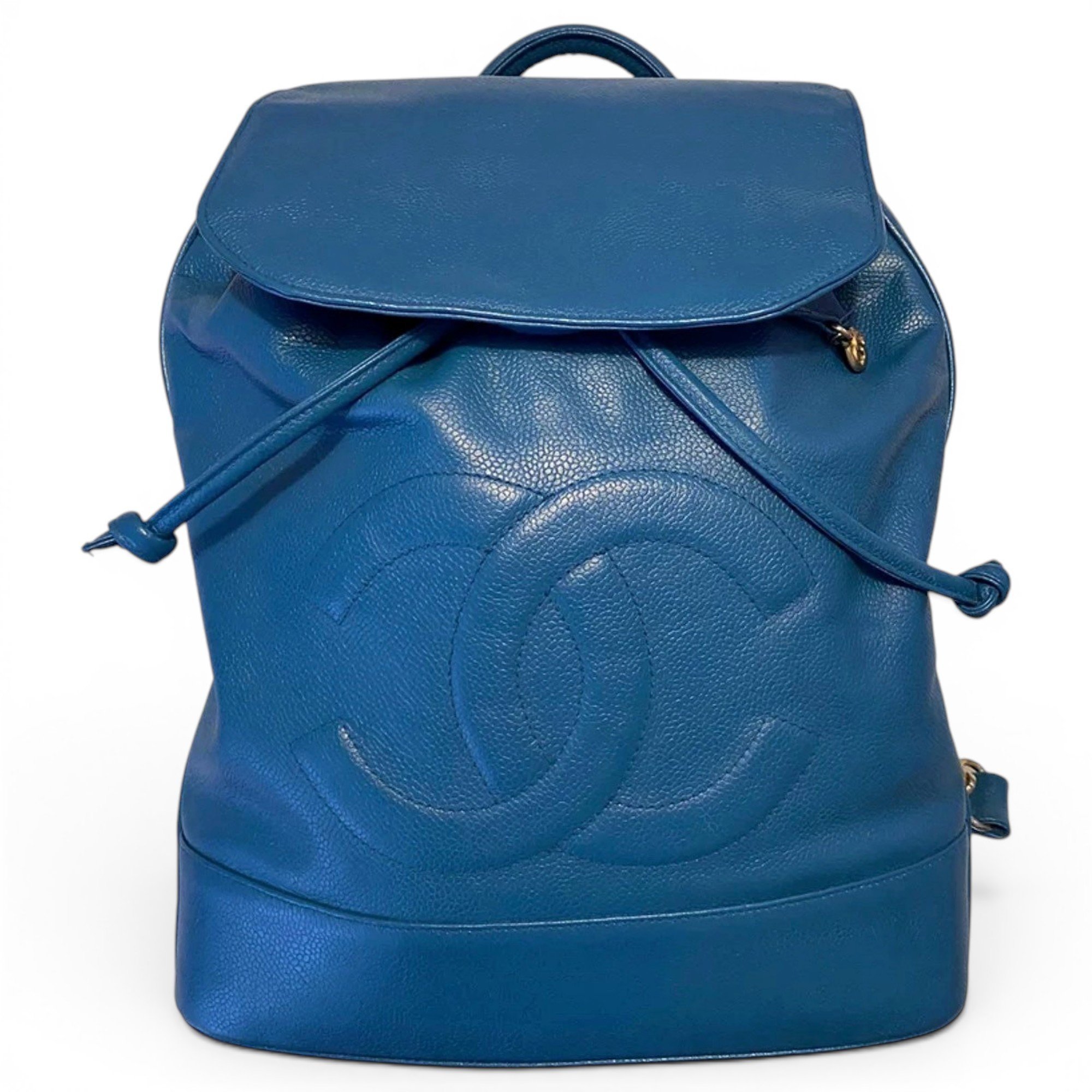 Leather backpack