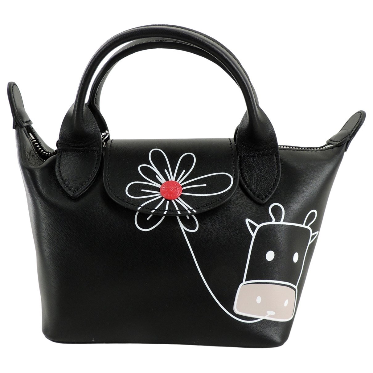 Pliage leather handbag
