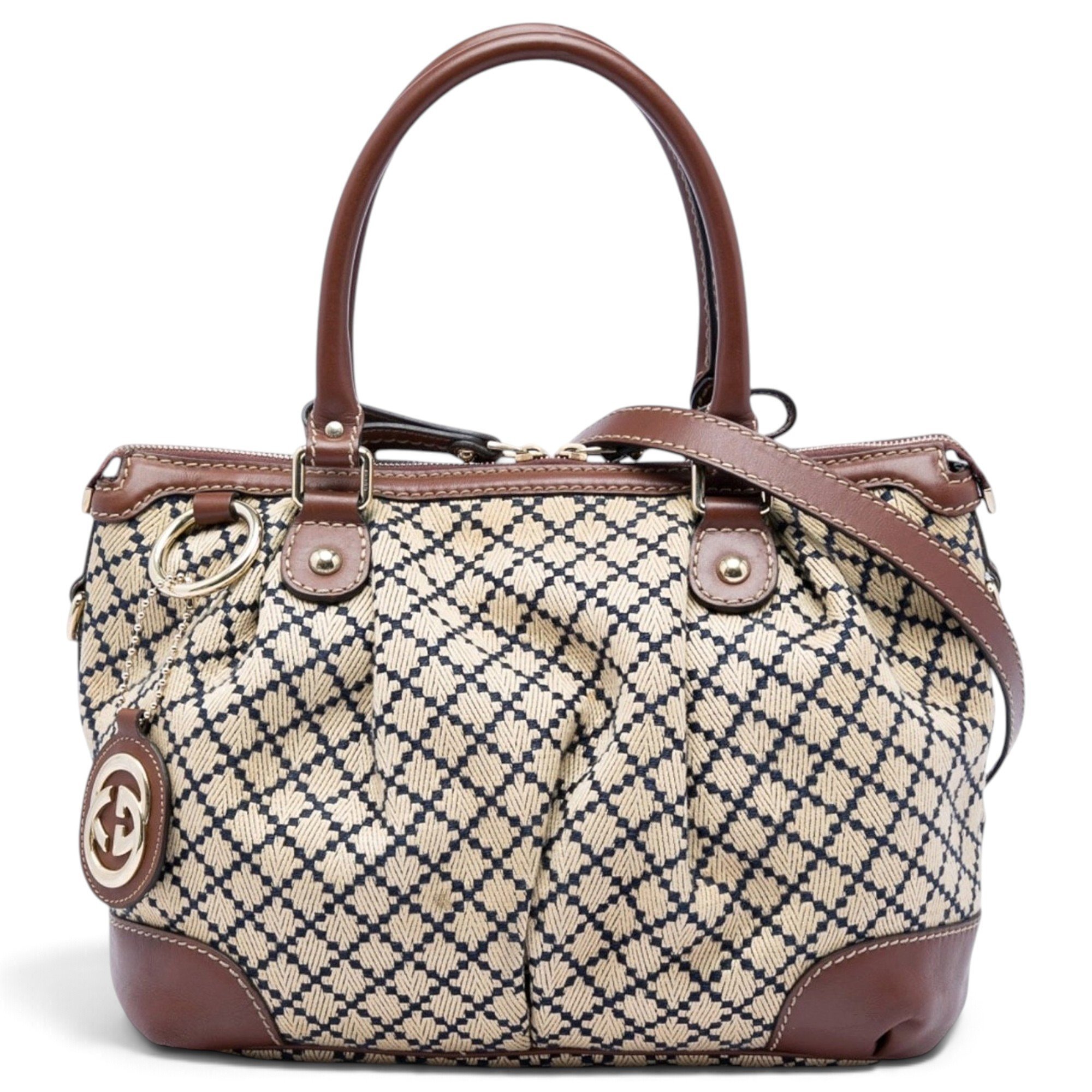 Sukey leather satchel