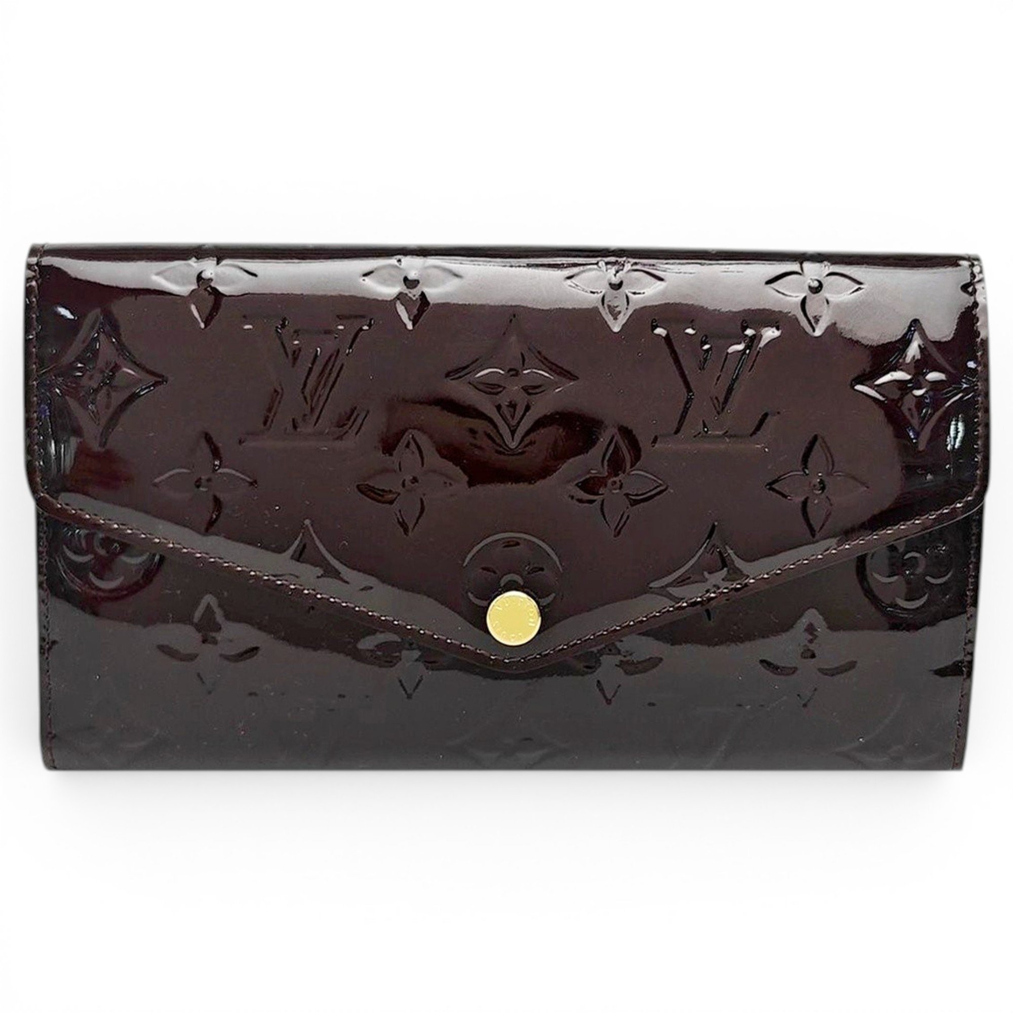 Patent leather handbag
