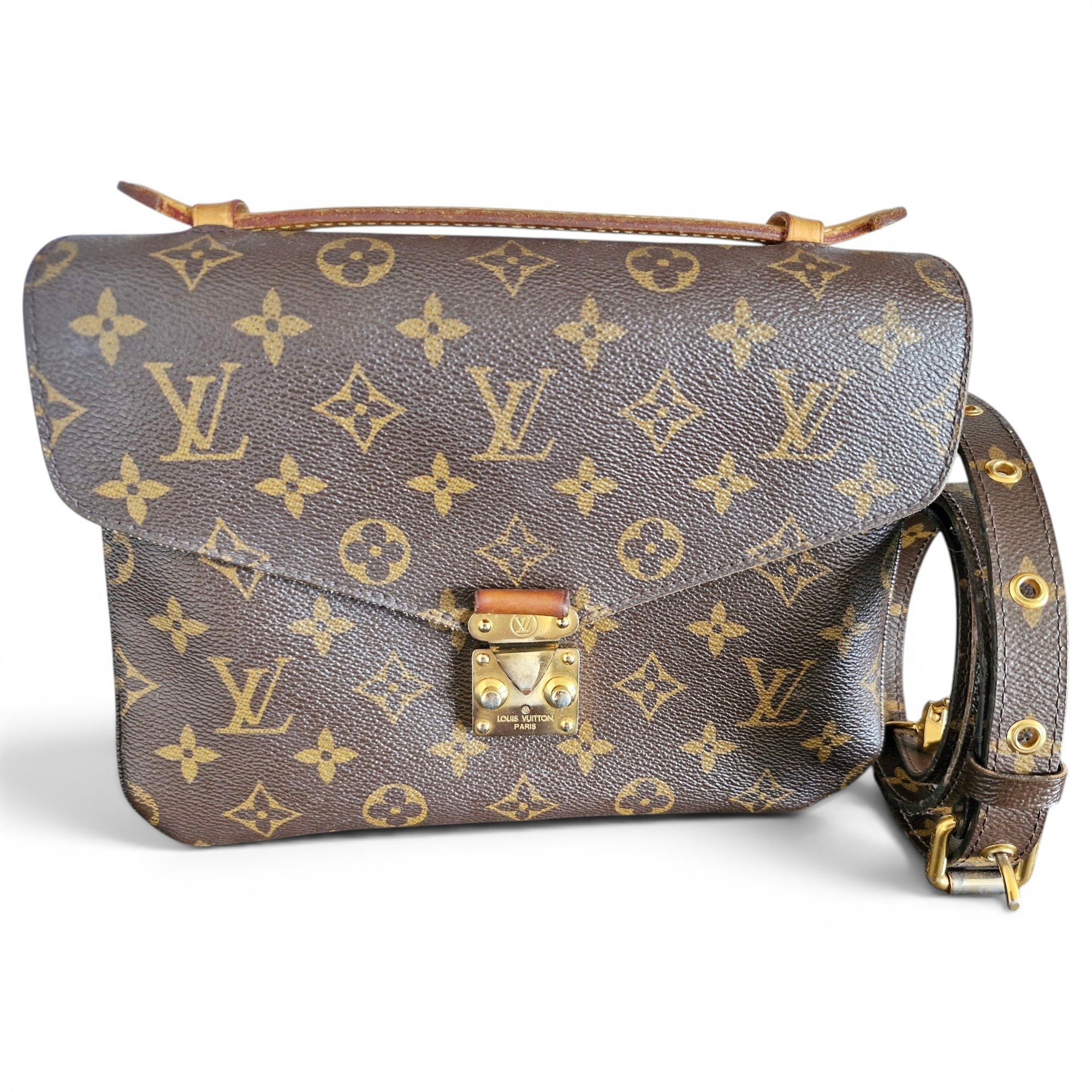 Metis leather crossbody bag
