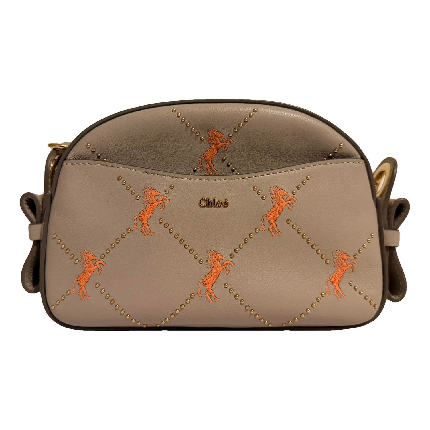 Leather crossbody bag