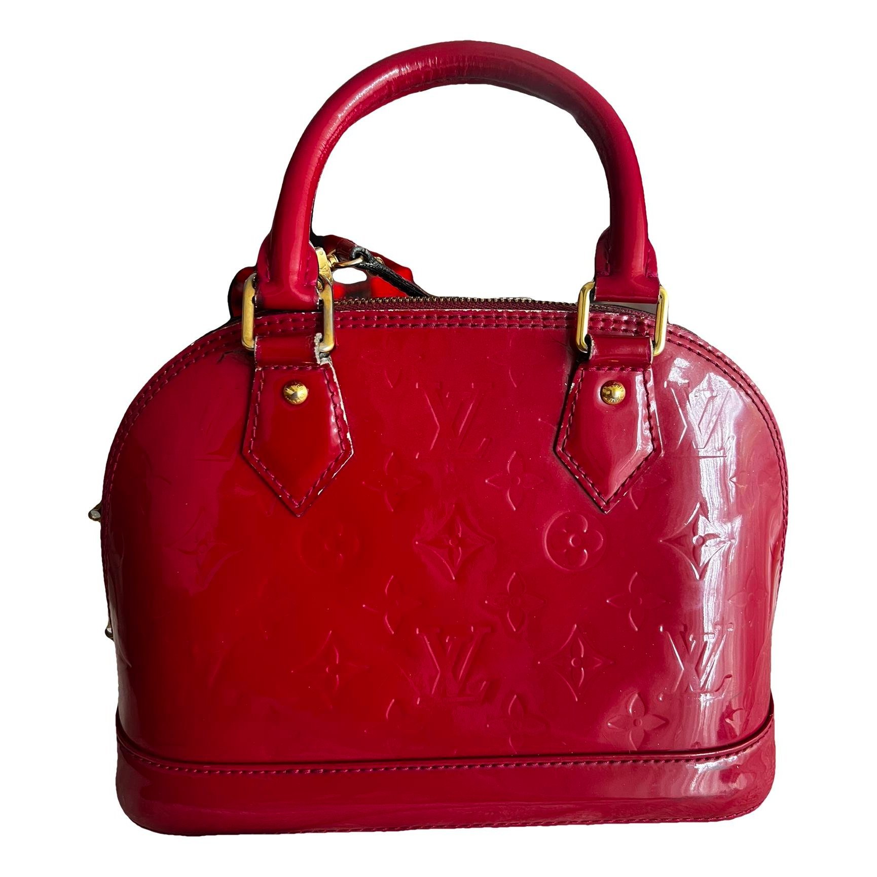 Alma BB patent leather handbag