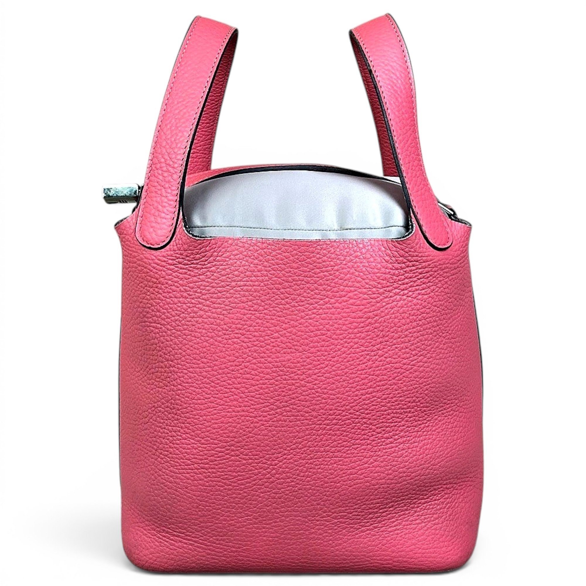 Picotin leather handbag