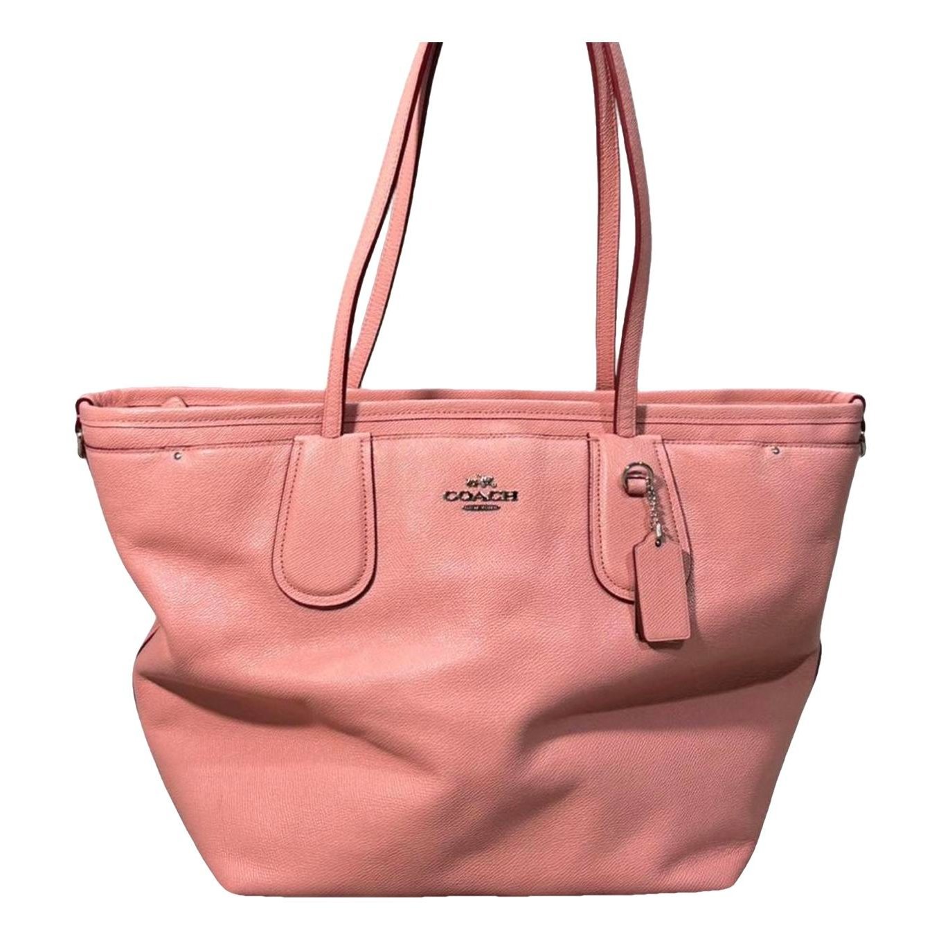 CITY ZIP TOTE leather tote