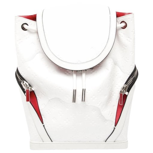 Leather backpack