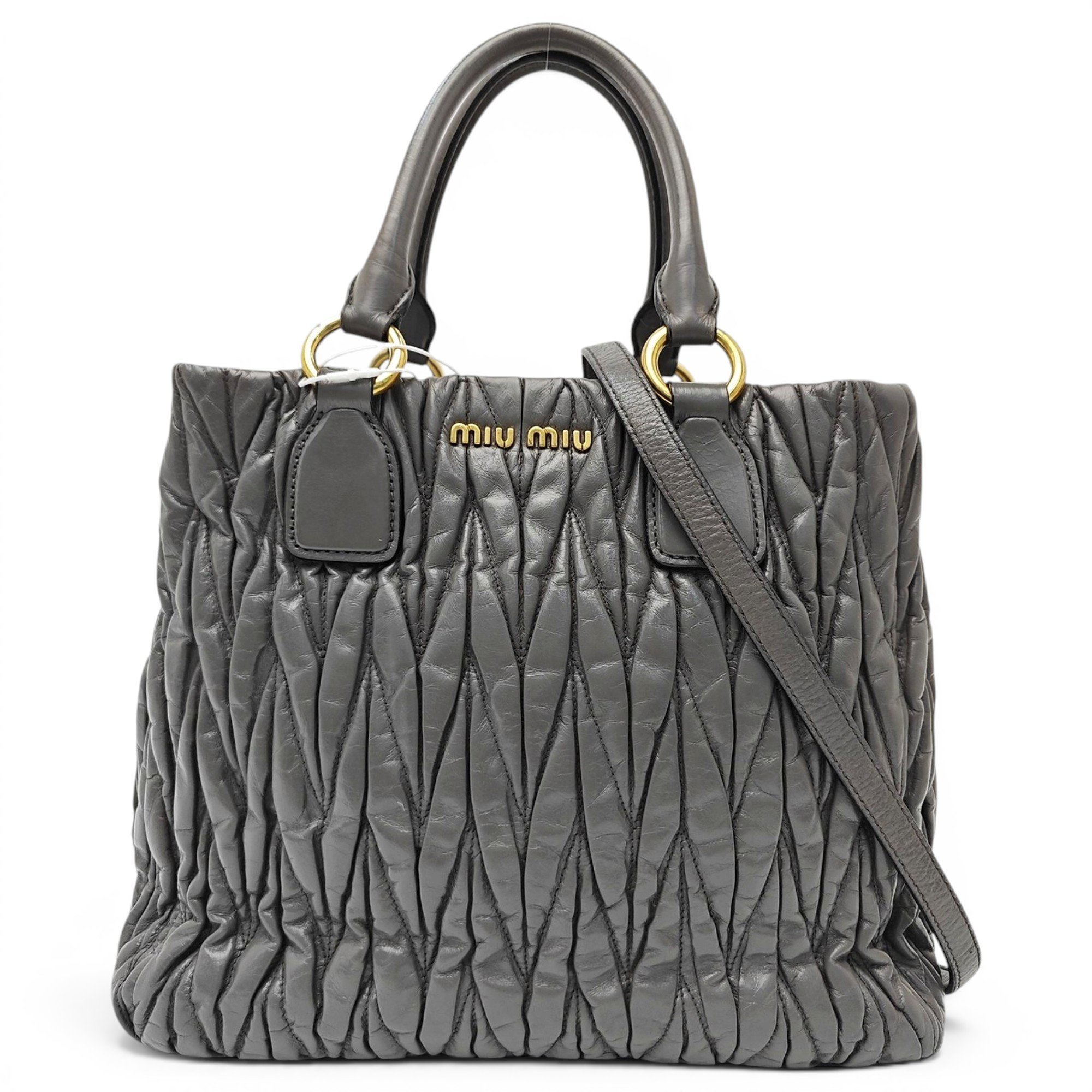 Beau leather handbag