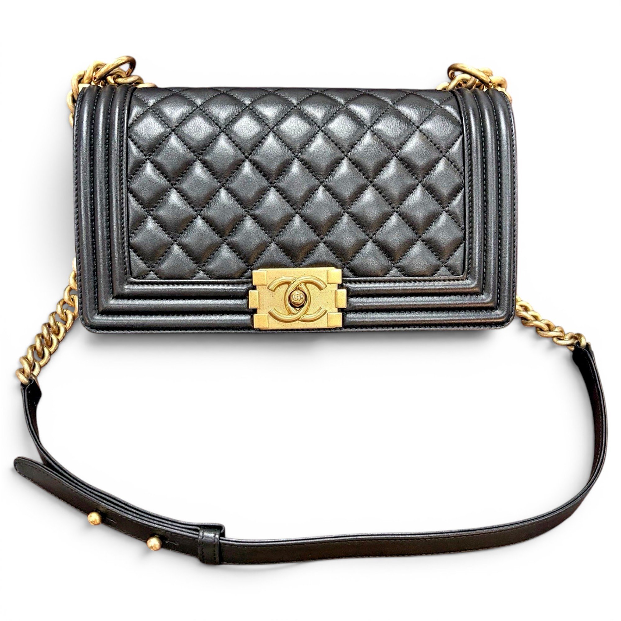 Boy leather handbag