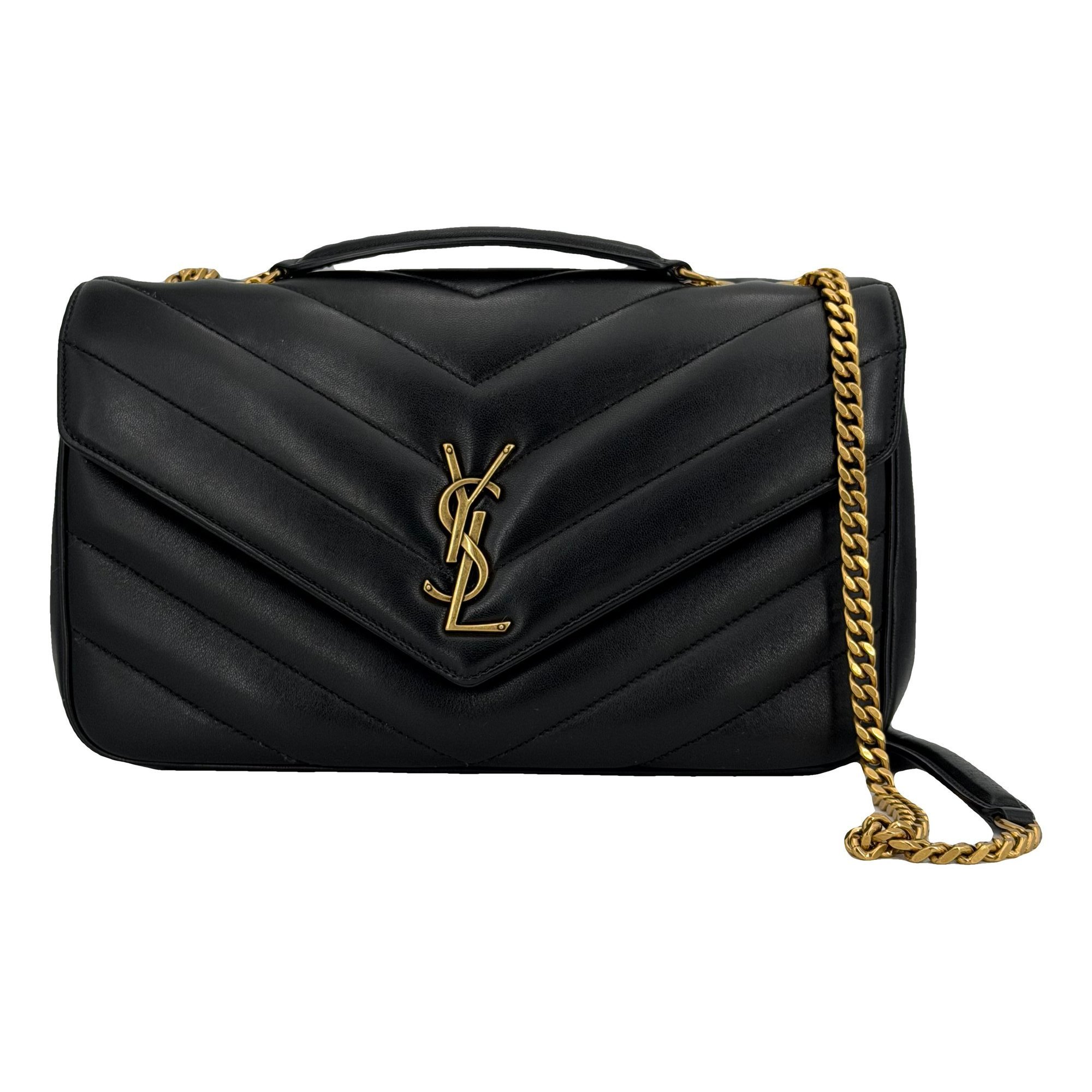 Loulou leather handbag