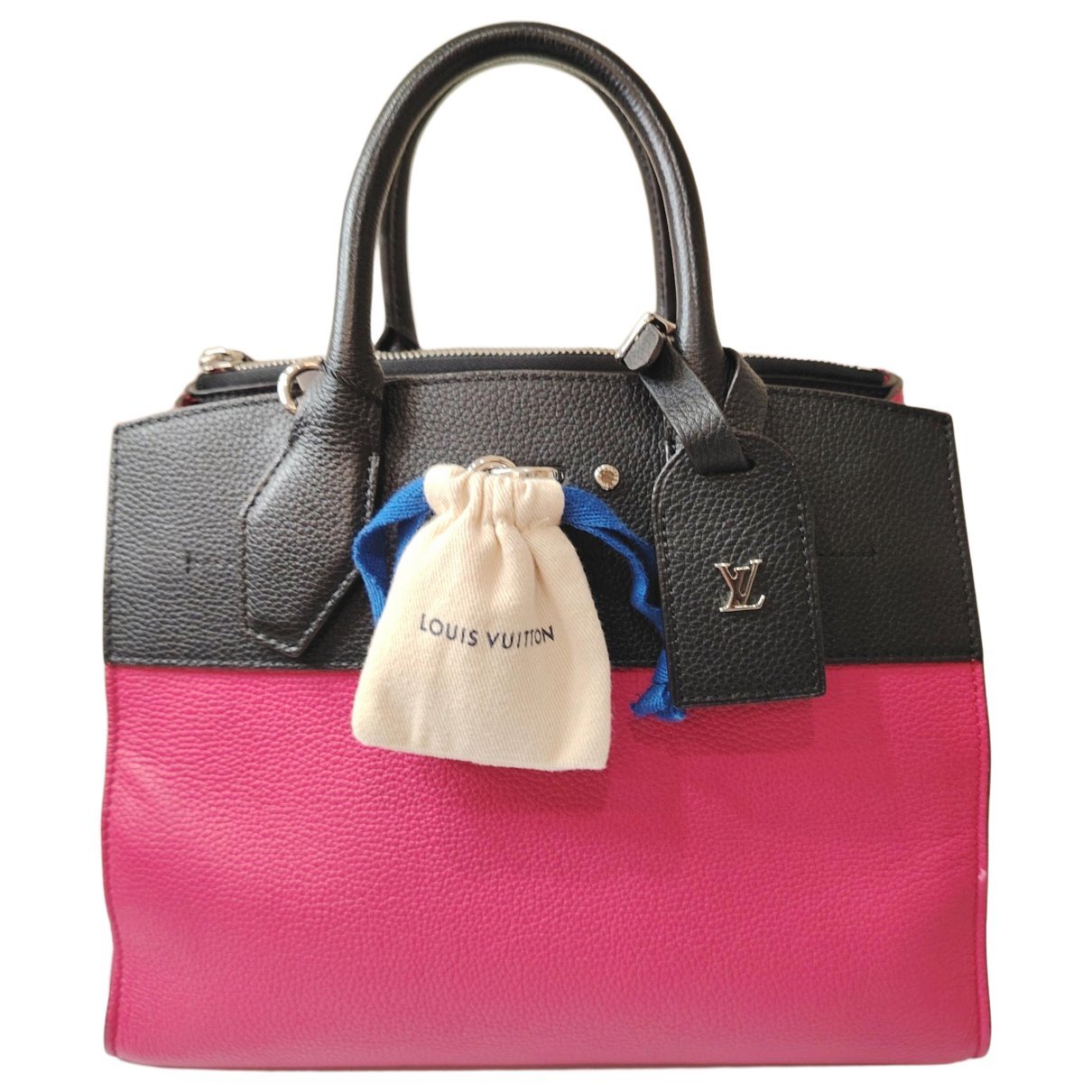 Louis Vuitton City Steamer leather handbag