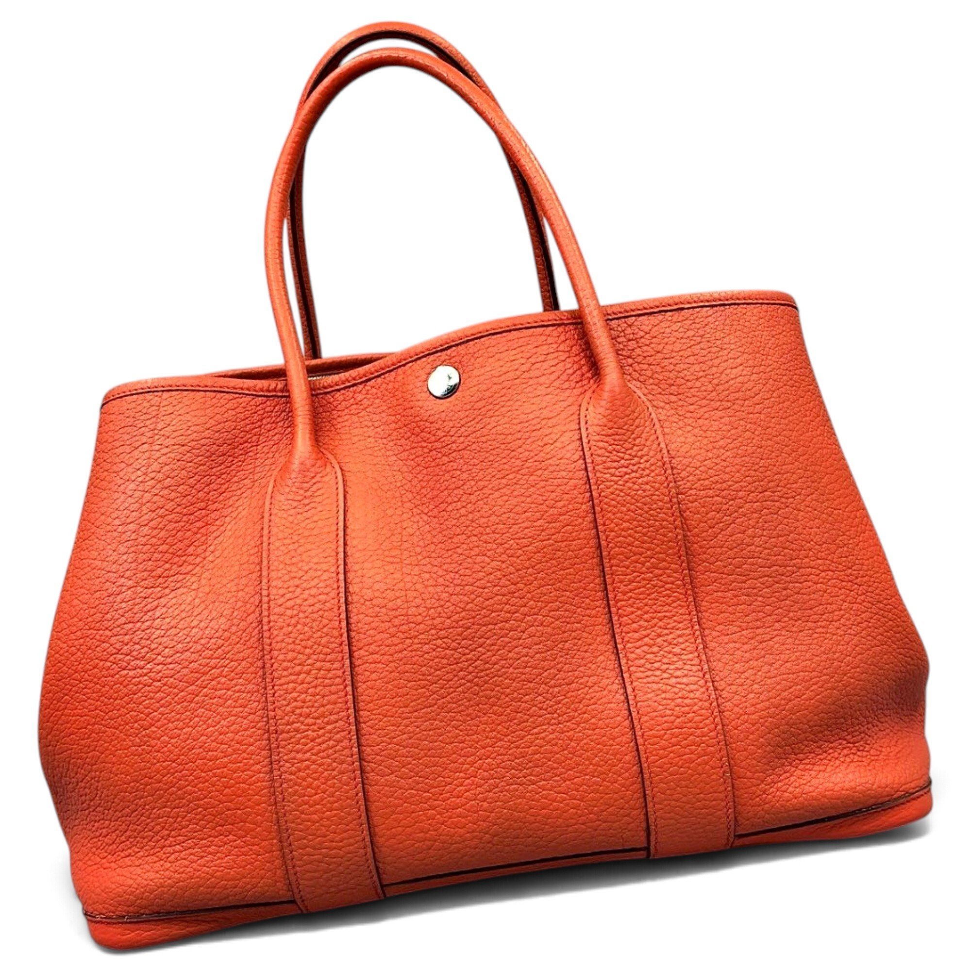 Garden Party leather handbag