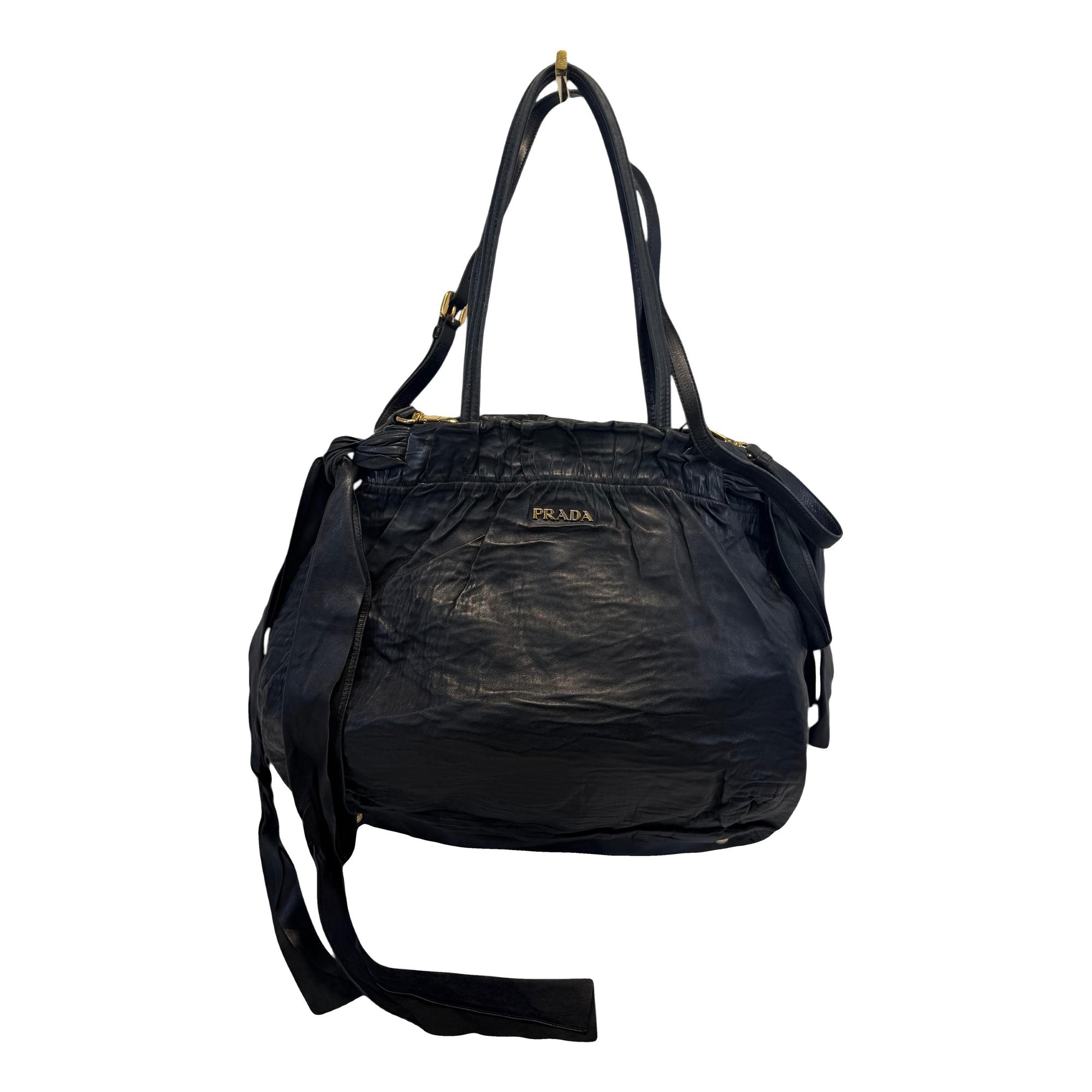 Leather handbag
