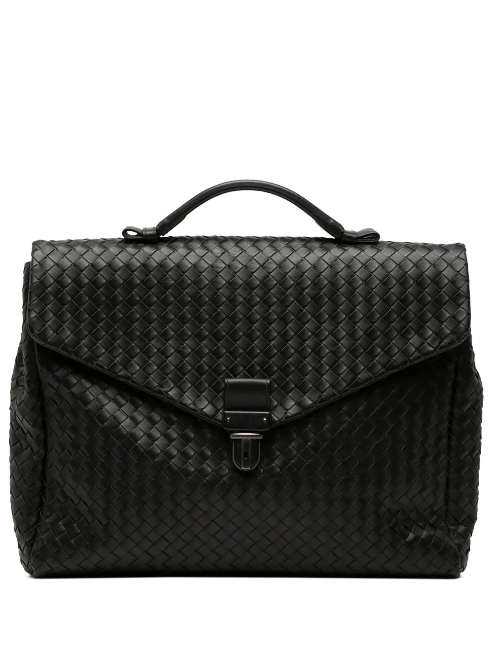 2010 Nappa Intrecciato Briefcase business bag
