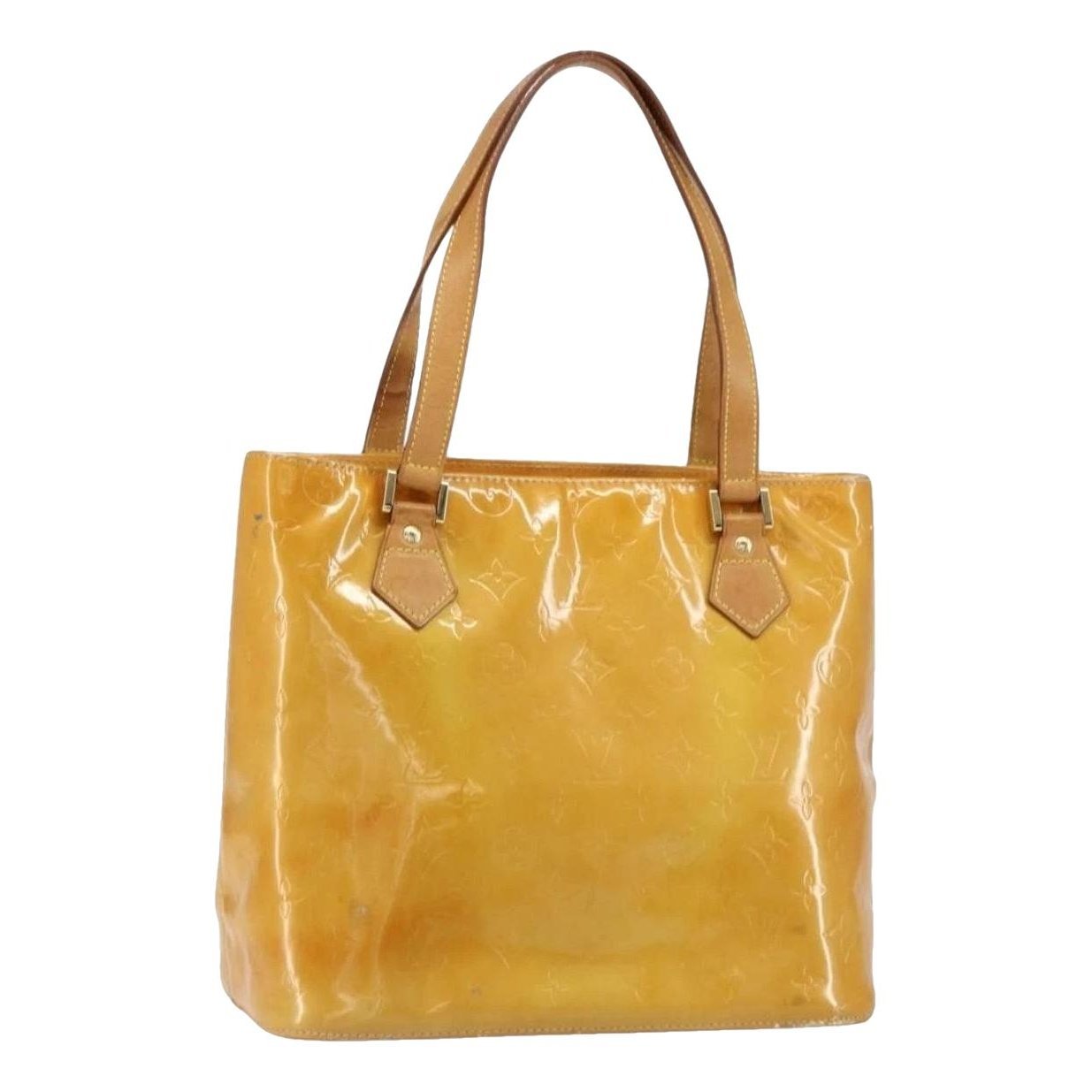 Patent leather handbag