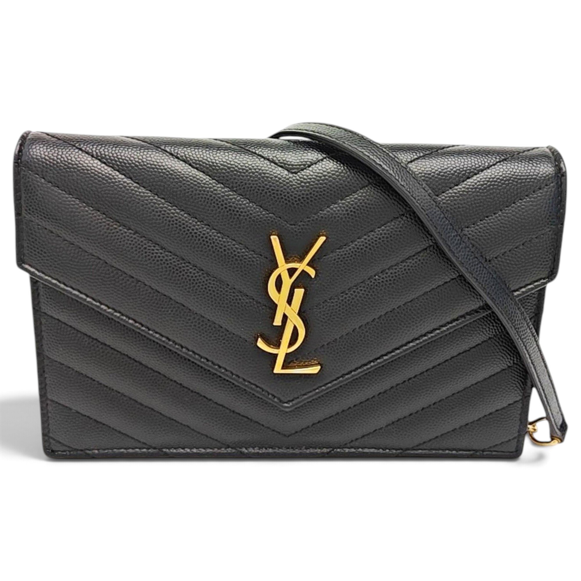 Baby monogramme leather handbag