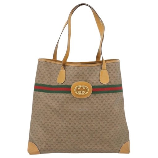 Leather tote