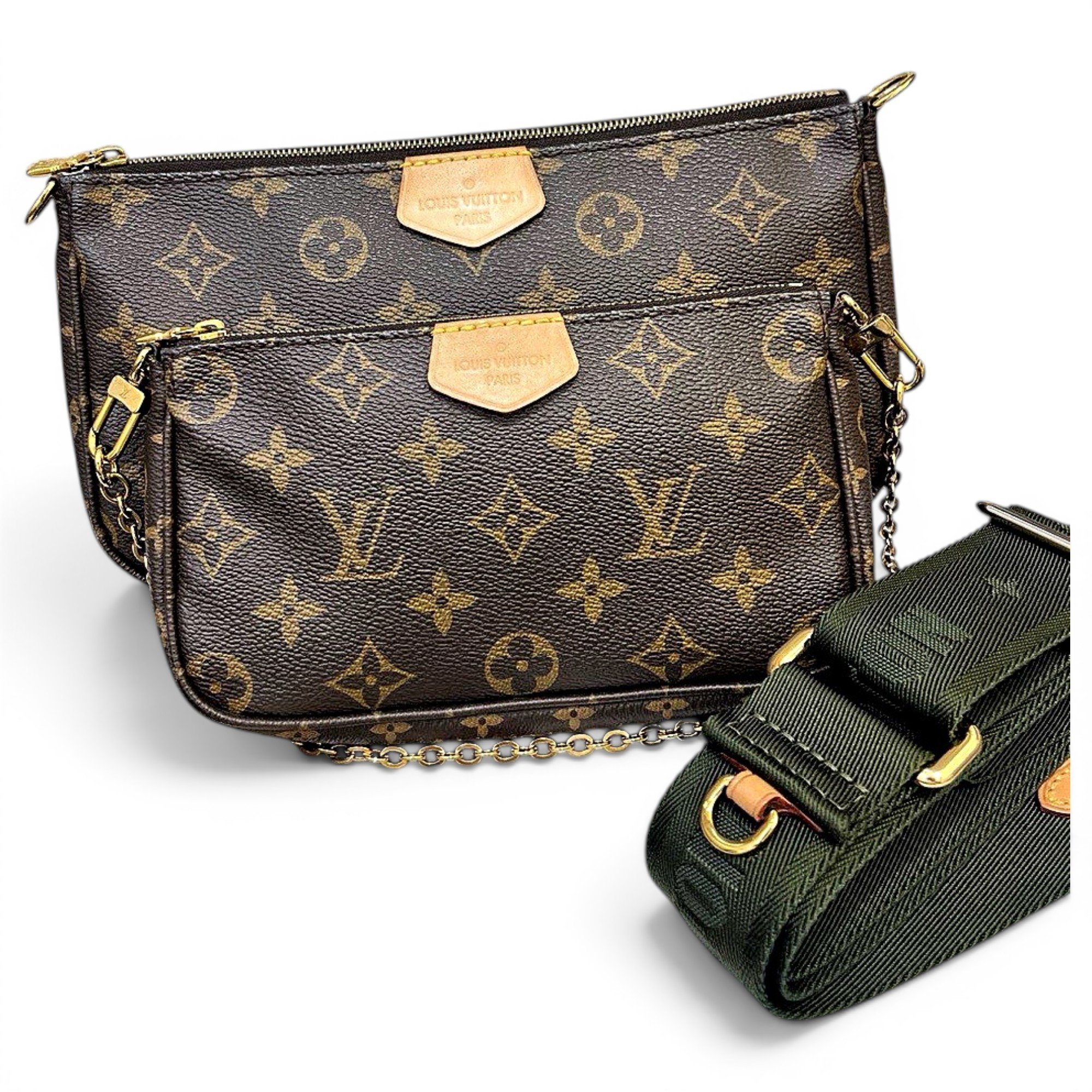 Multi Pochette Accessoires leather crossbody bag