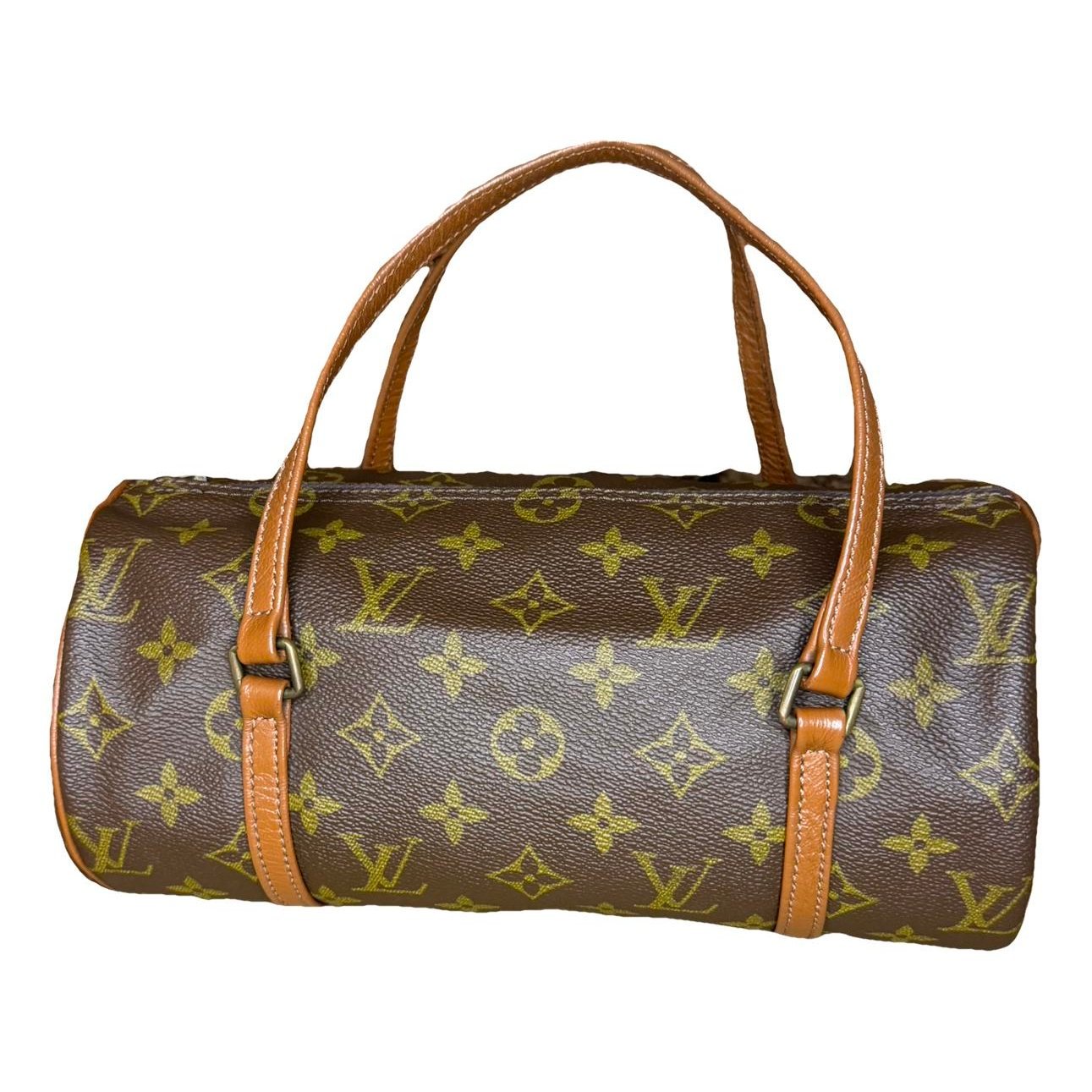 Papillon leather handbag