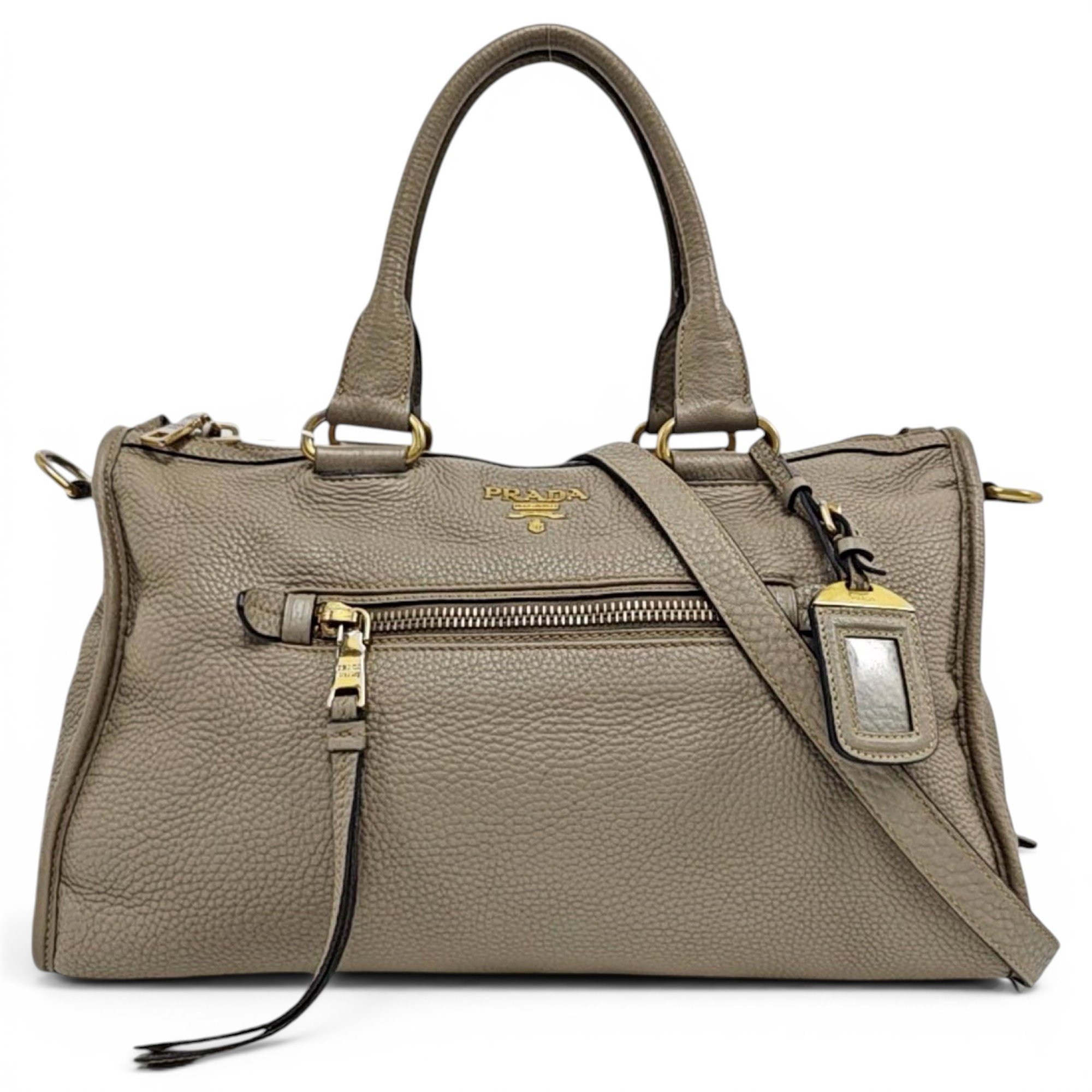 Leather handbag