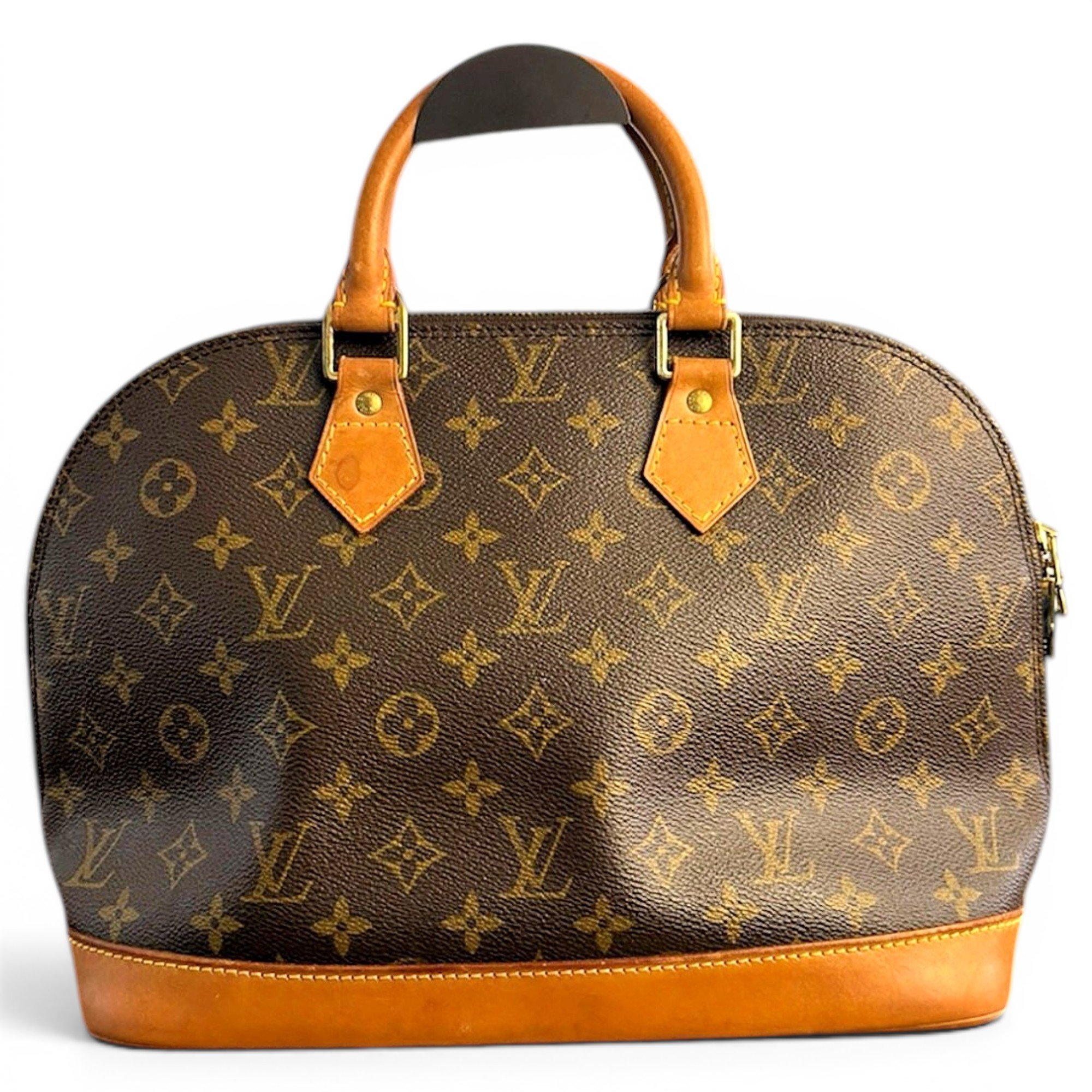 Alma leather handbag