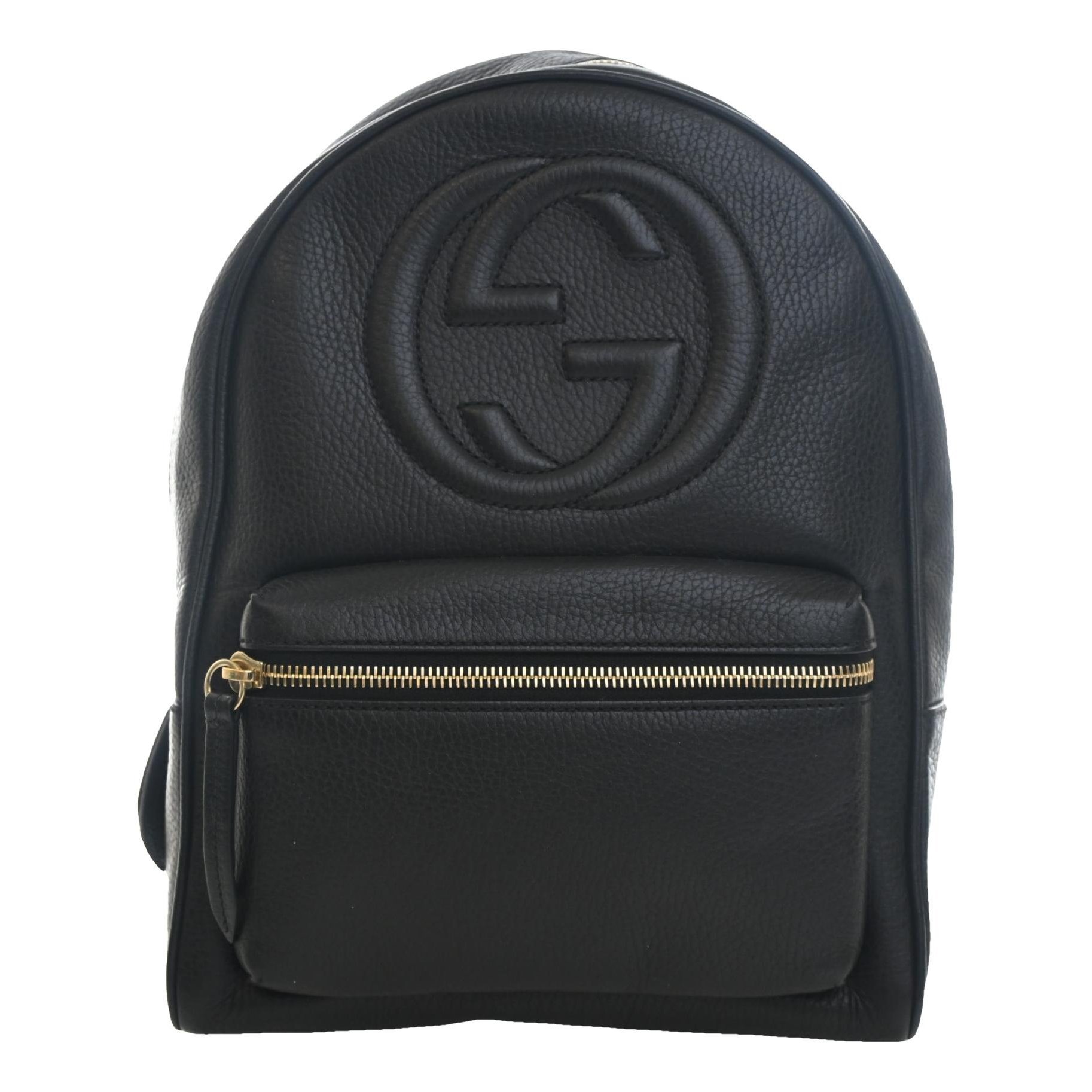 Leather backpack