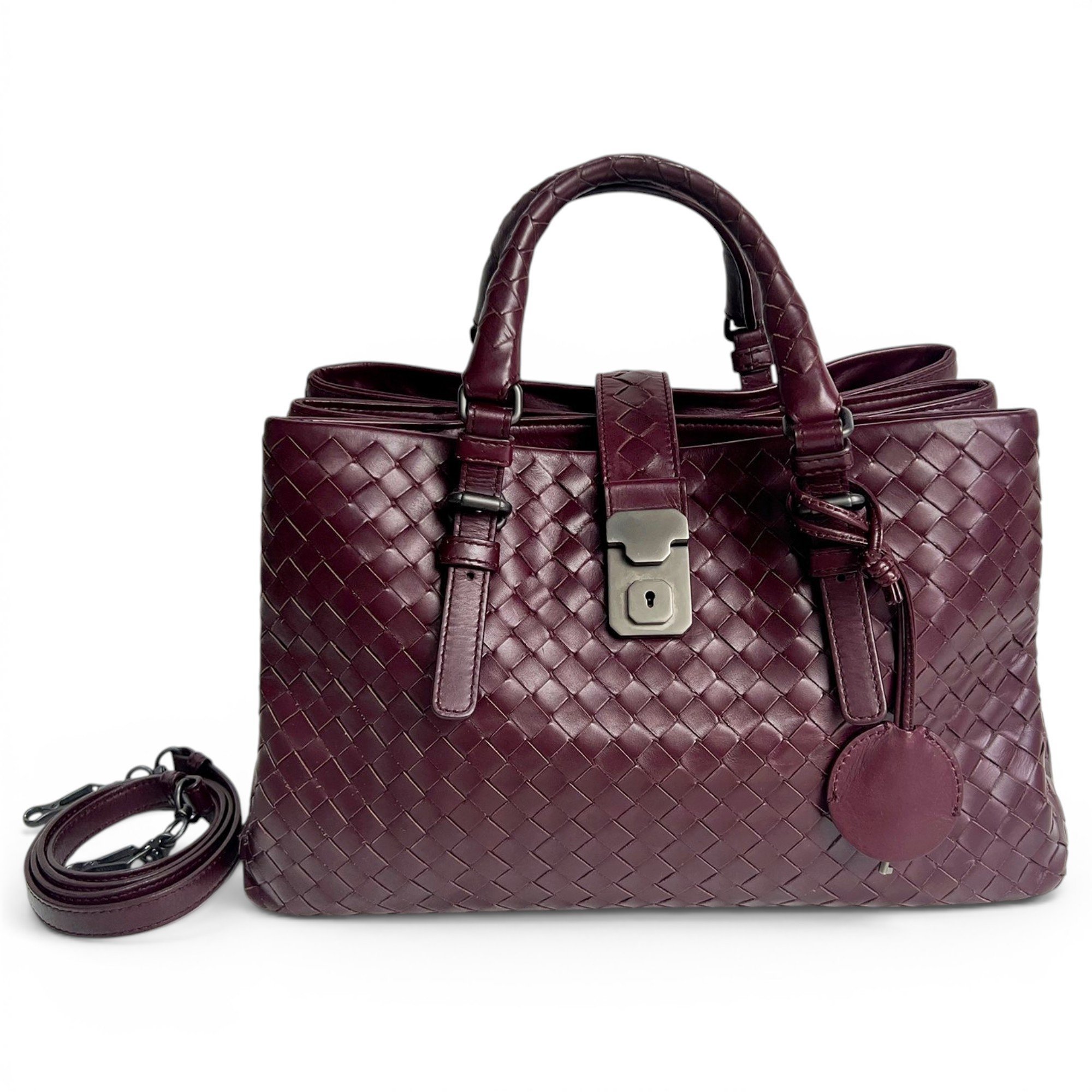 Roma leather handbag