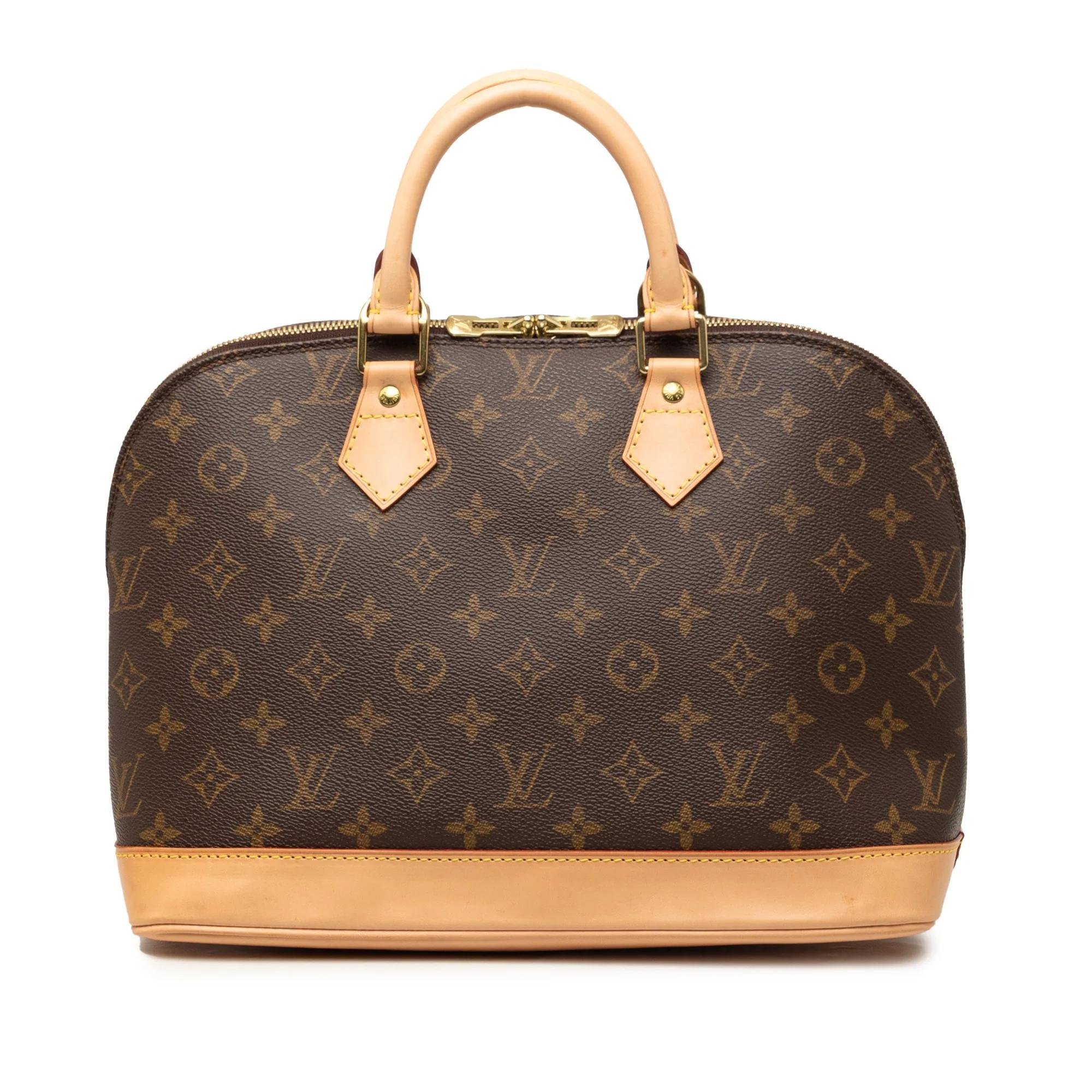 Alma leather handbag