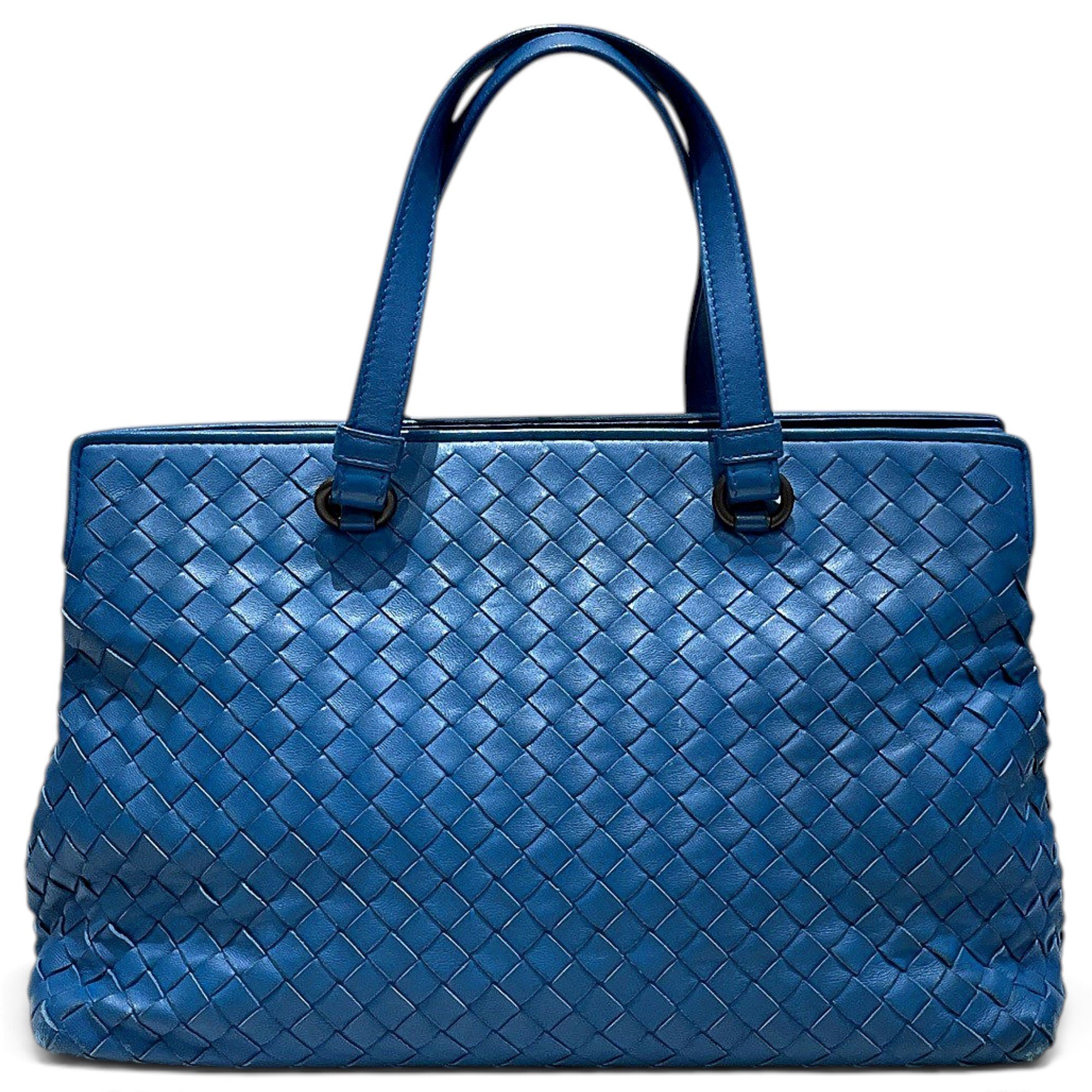 Leather tote