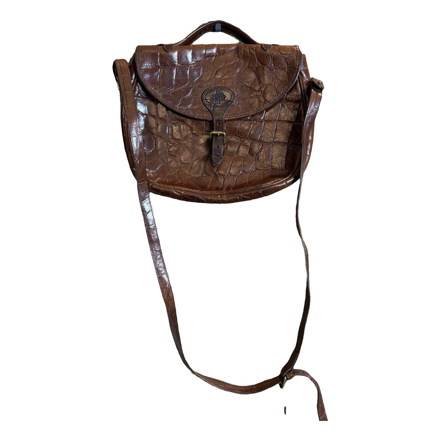 Amberley leather clutch bag
