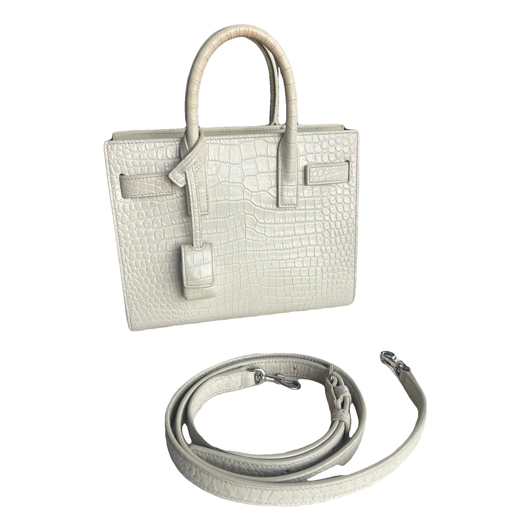 Sac de Jour patent leather tote