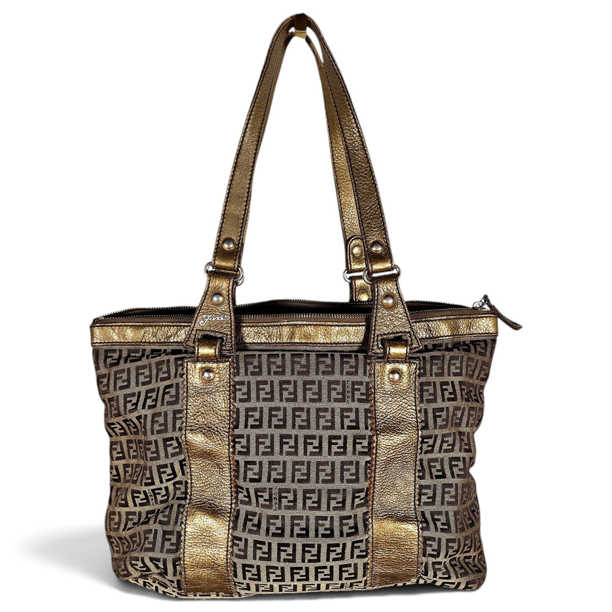 Leather tote