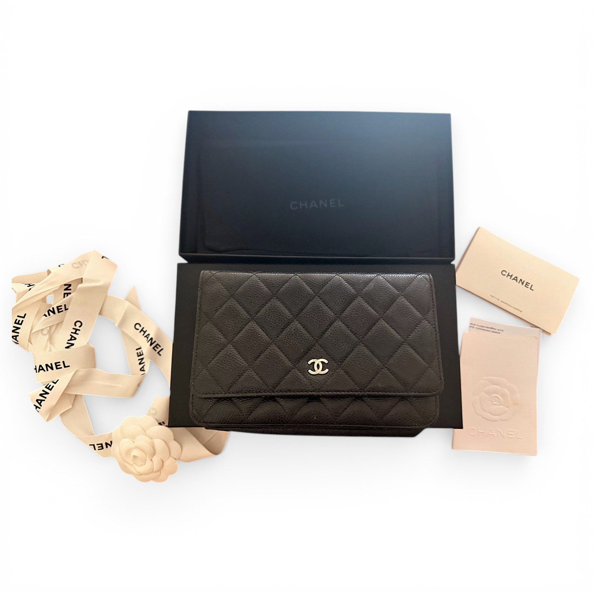 Wallet On Chain Timeless/Classique leather crossbody bag