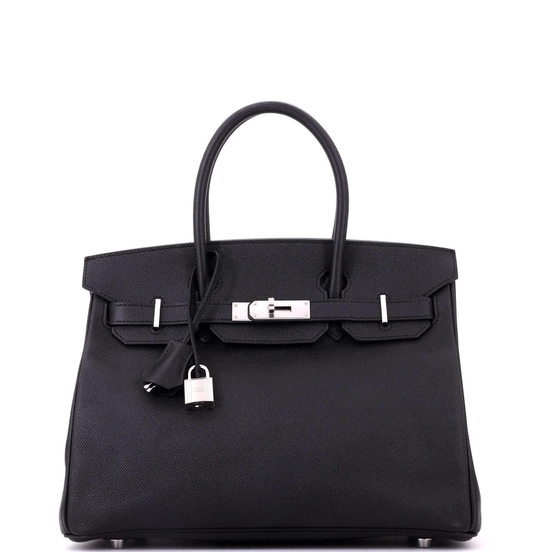 Birkin 30 leather tote