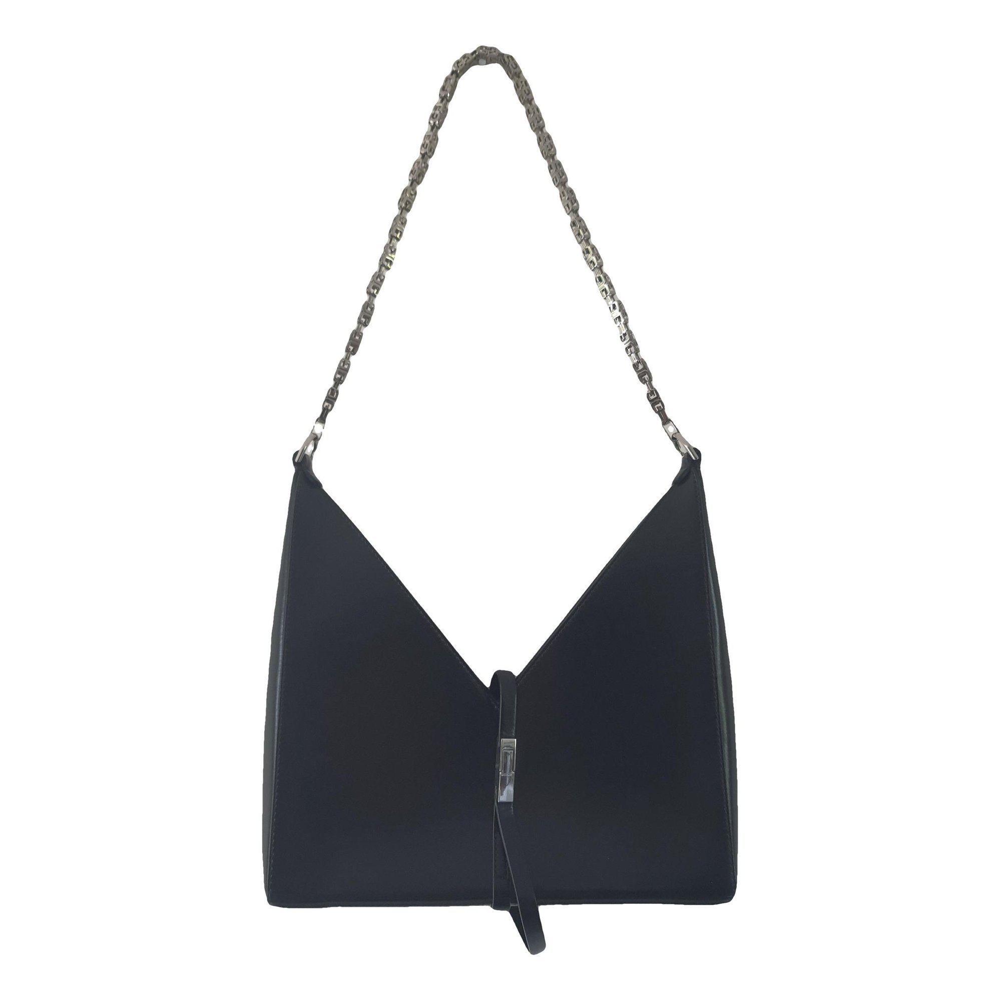 Cut Out leather crossbody bag
