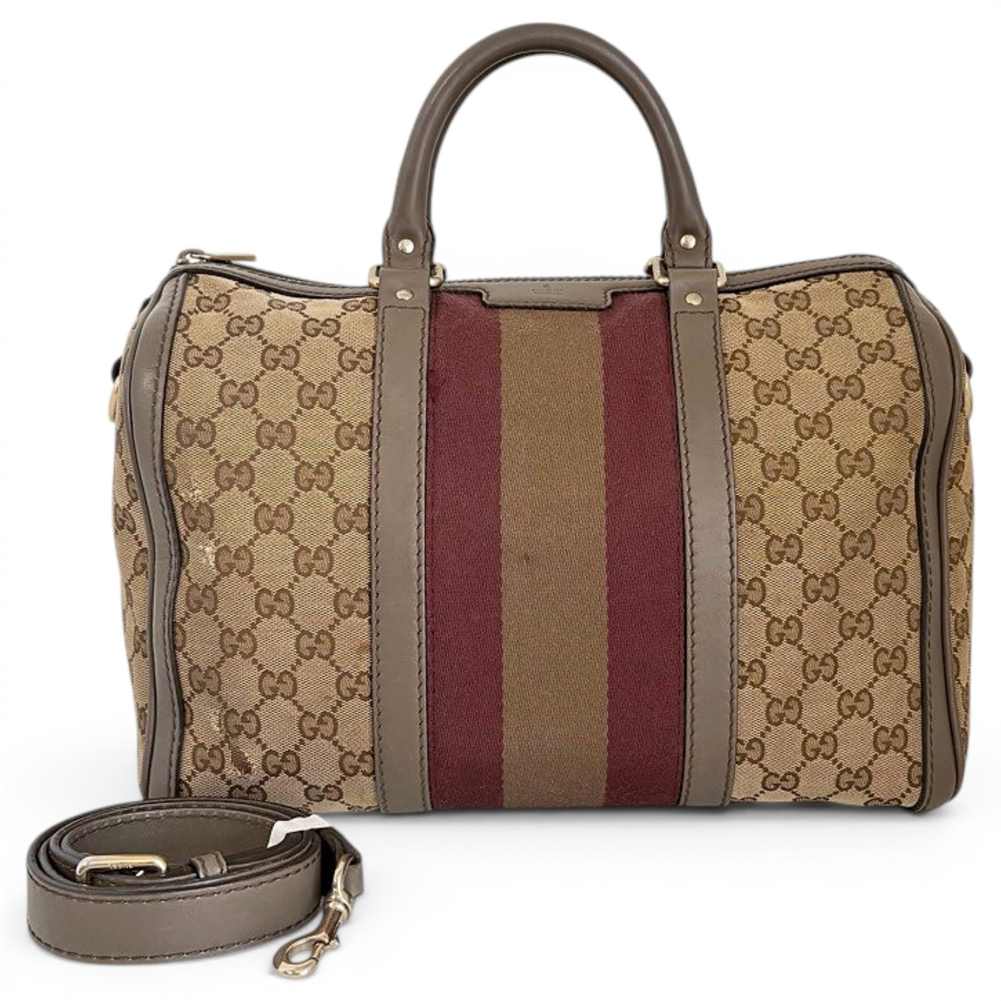 Boston cloth handbag