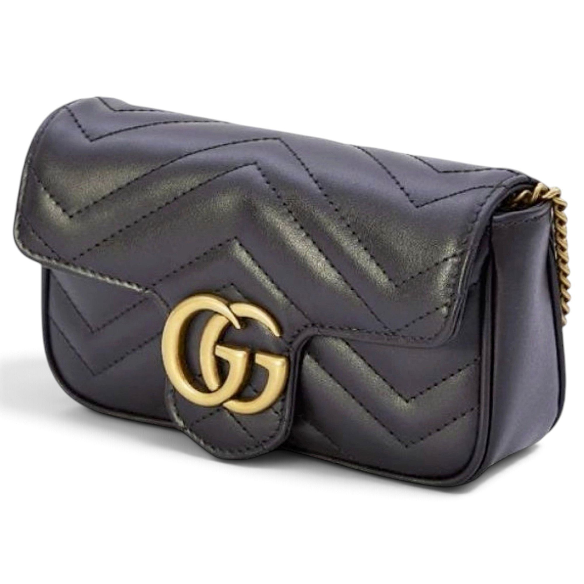 GG Marmont Flap leather handbag