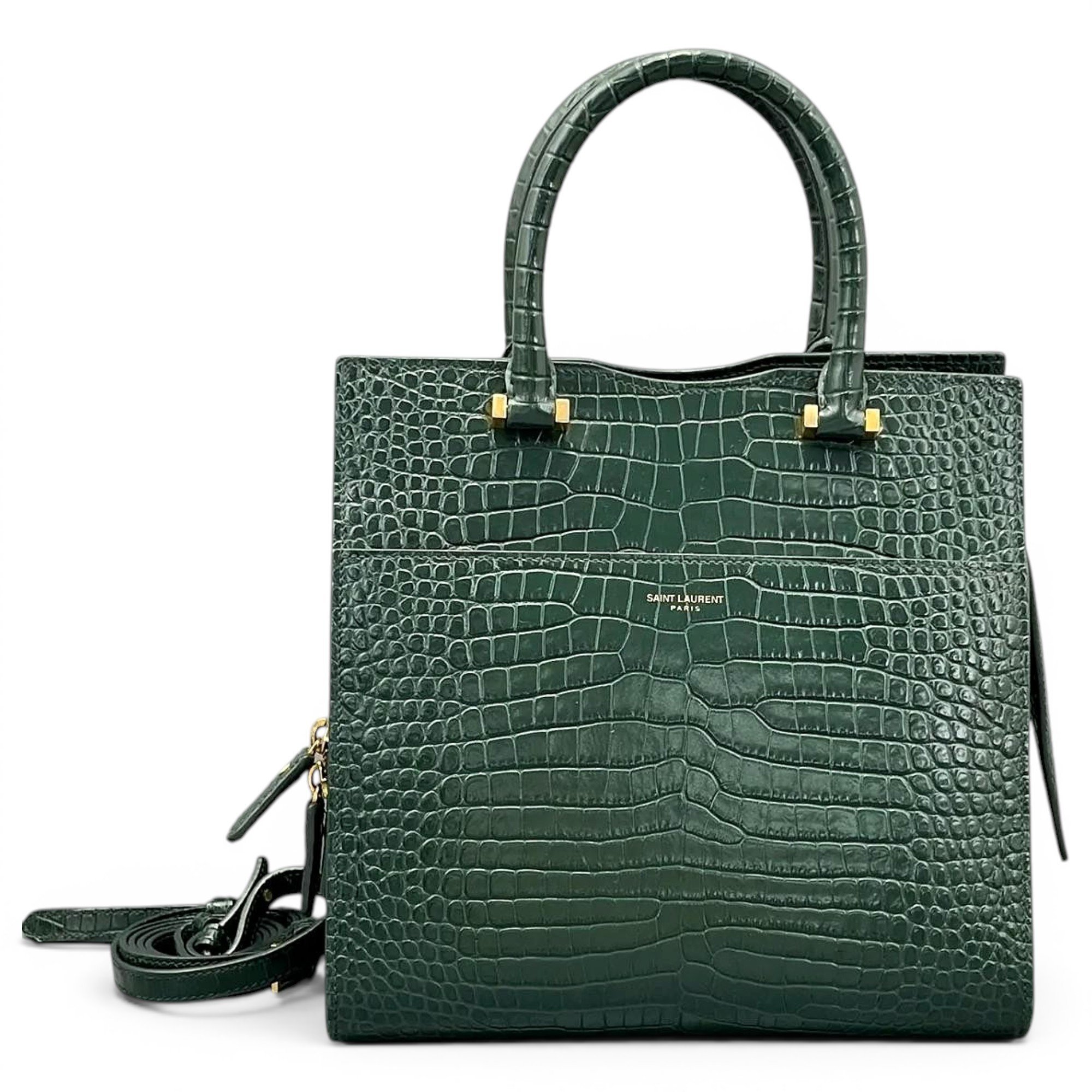 Uptown leather handbag