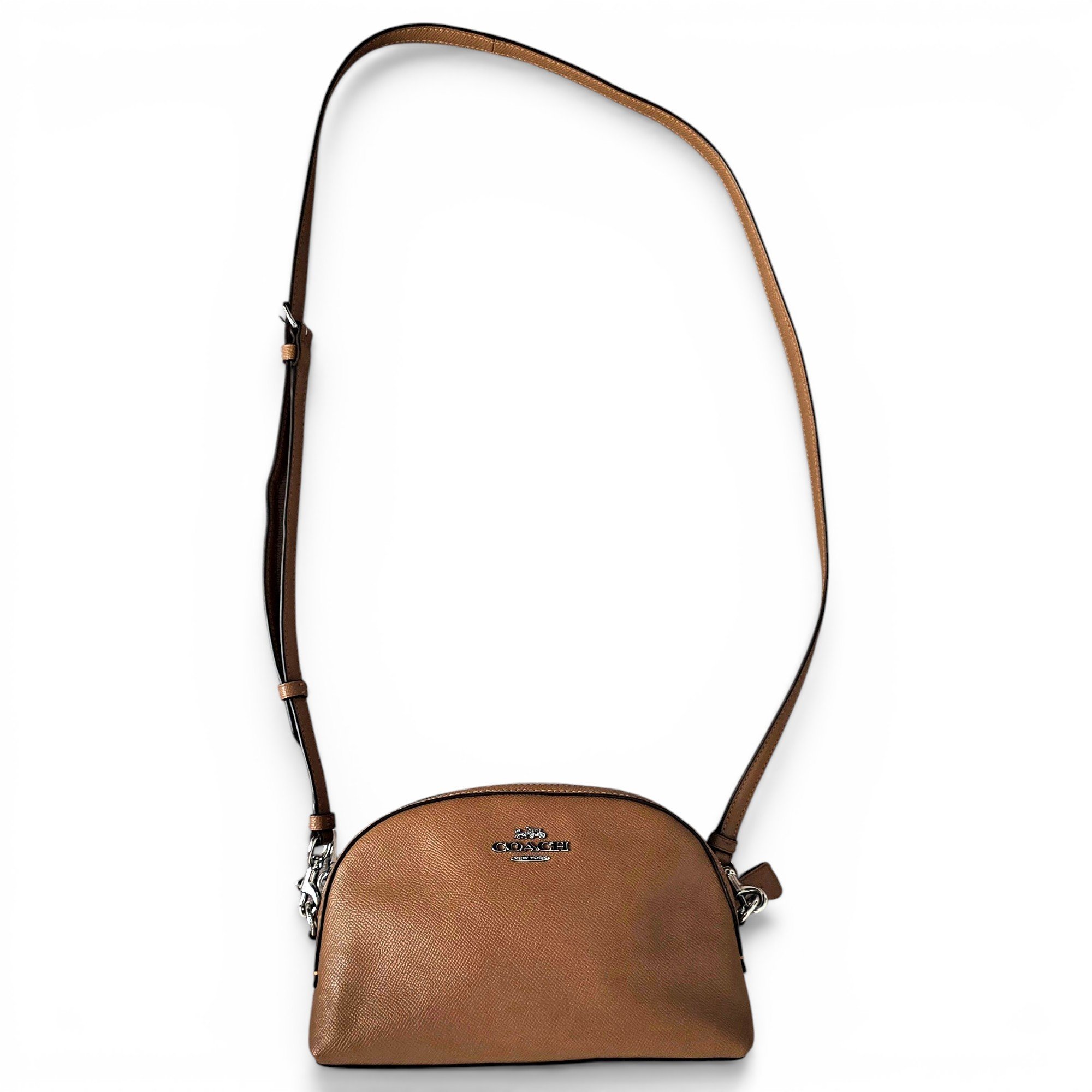 Leather crossbody bag