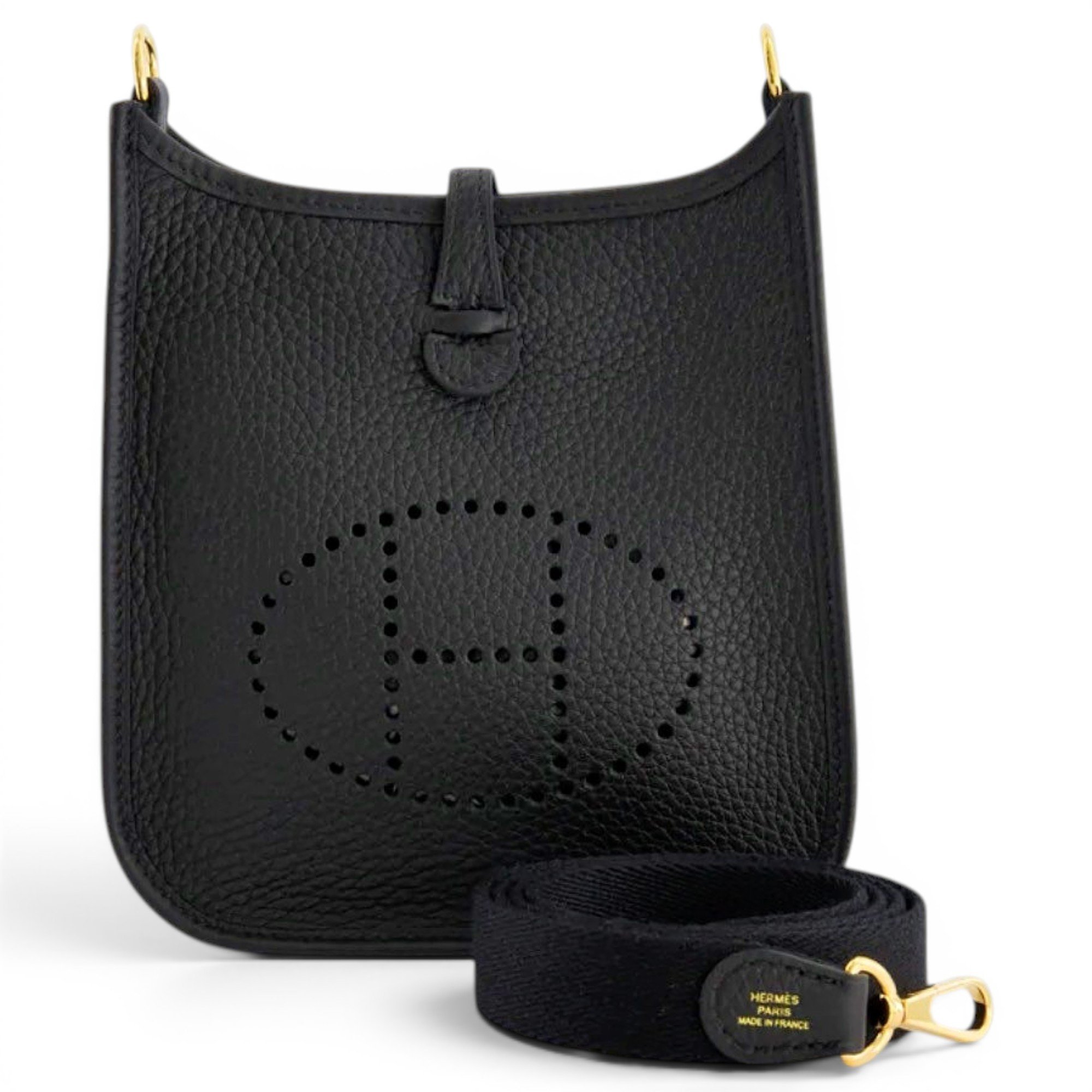 Mini Evelyne leather handbag
