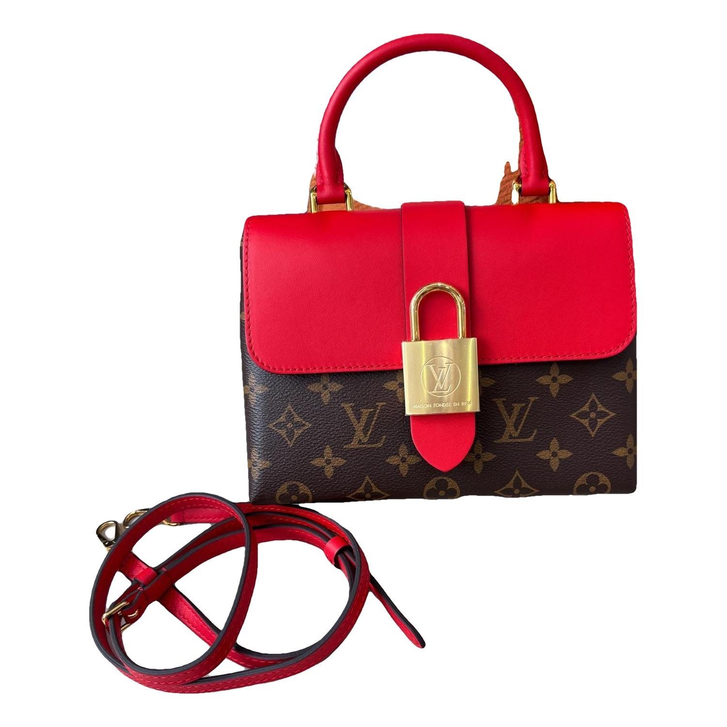 Locky BB leather handbag