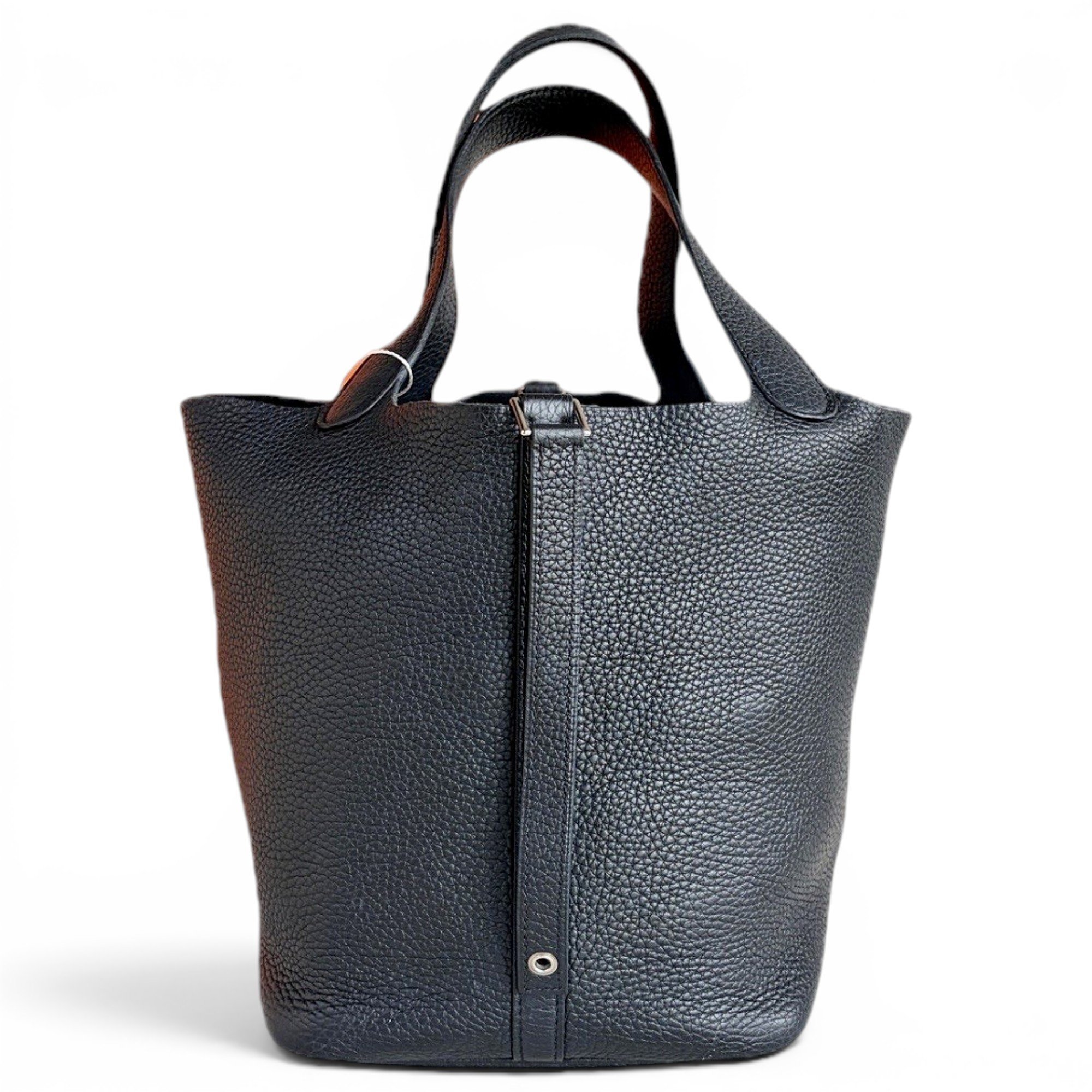 Picotin leather handbag
