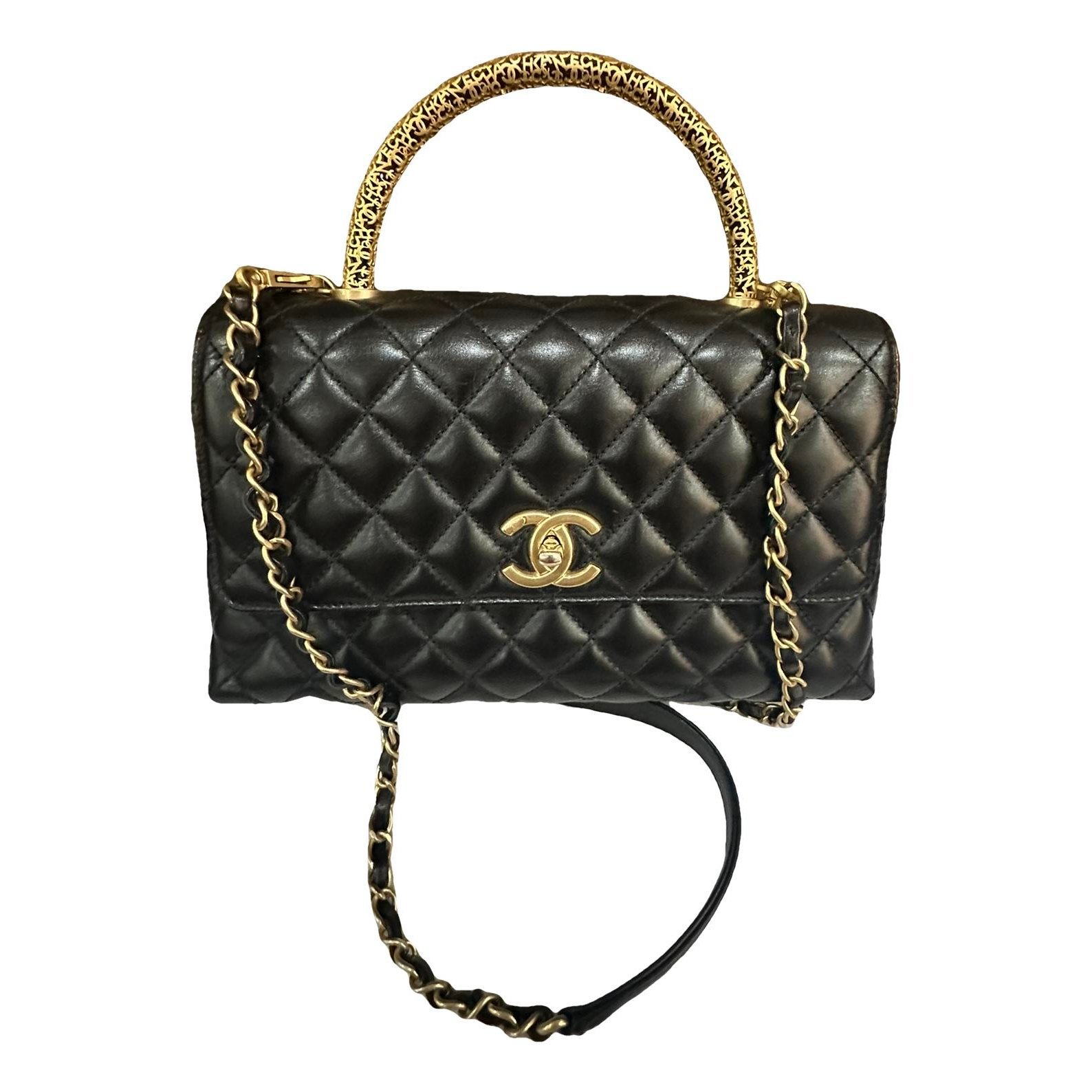 Timeless Classique Top Handle leather handbag
