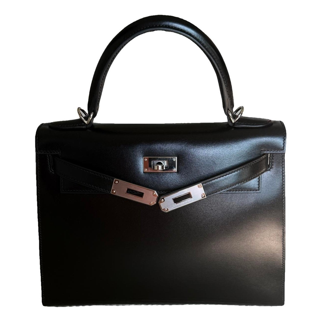 Kelly 28 leather handbag