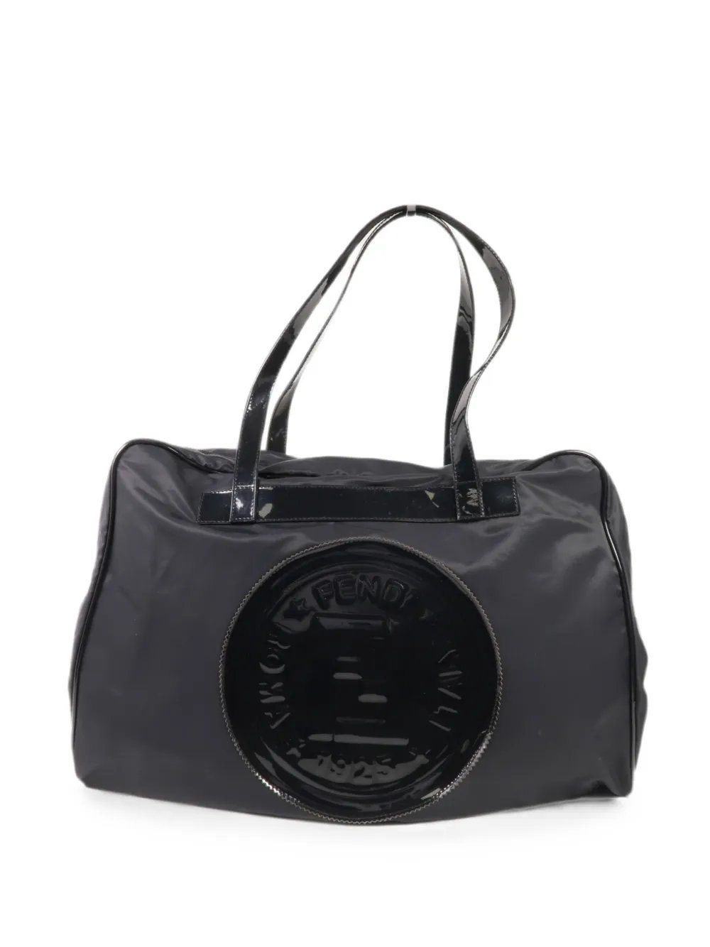 logo-patch tote bag